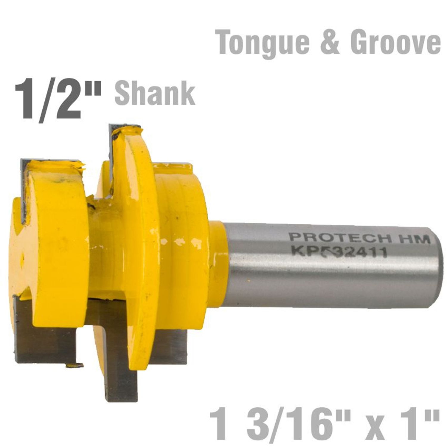 Tongue & Groove - Parallel 1 3/16' X 1' 1/2' Shank
