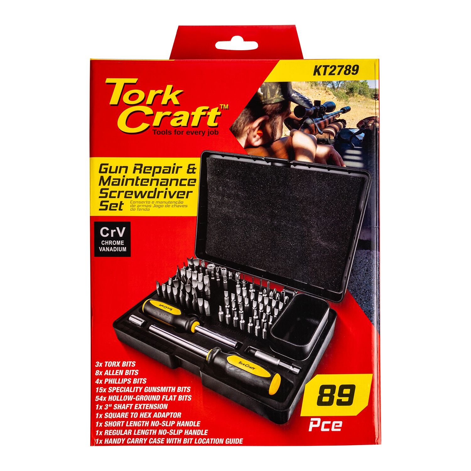 Gunsmithing Set 89pc Screwdriving Set Professional