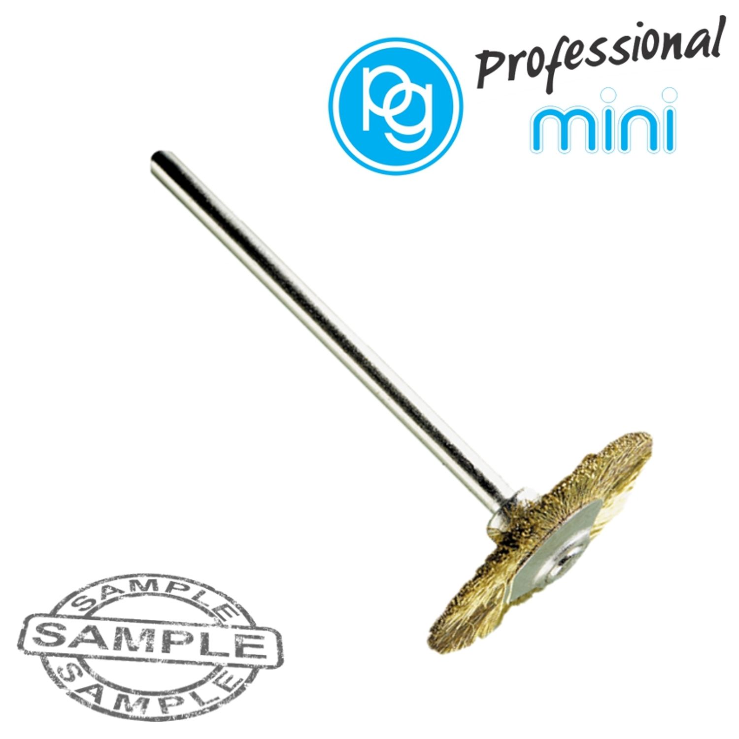 Brass Wheel Brush 21mm. Sh. 2.35mm