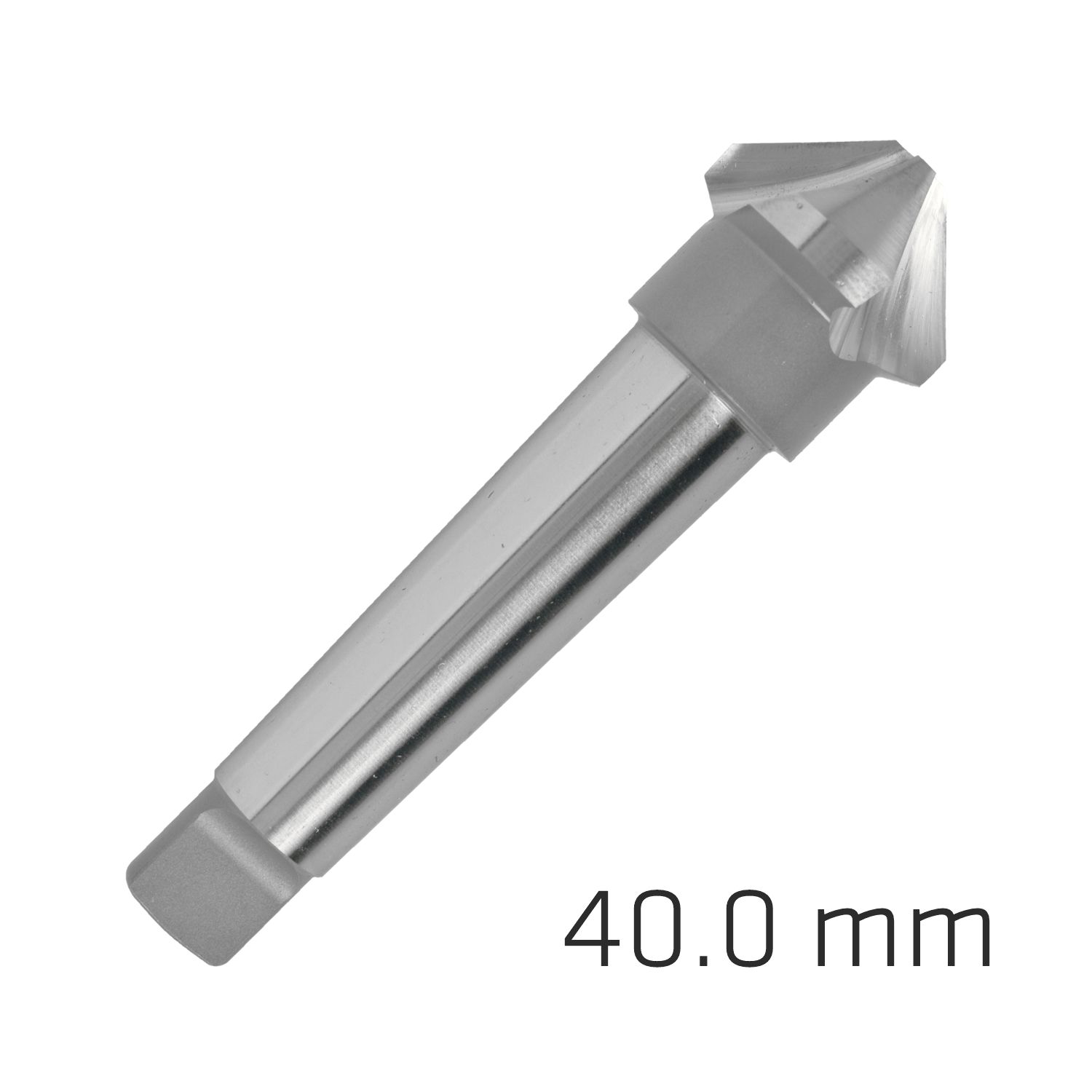 MAYKESTAG HSS-Co5 90&deg; countersink 40mm DIN 335 D with MK3 Morse taper