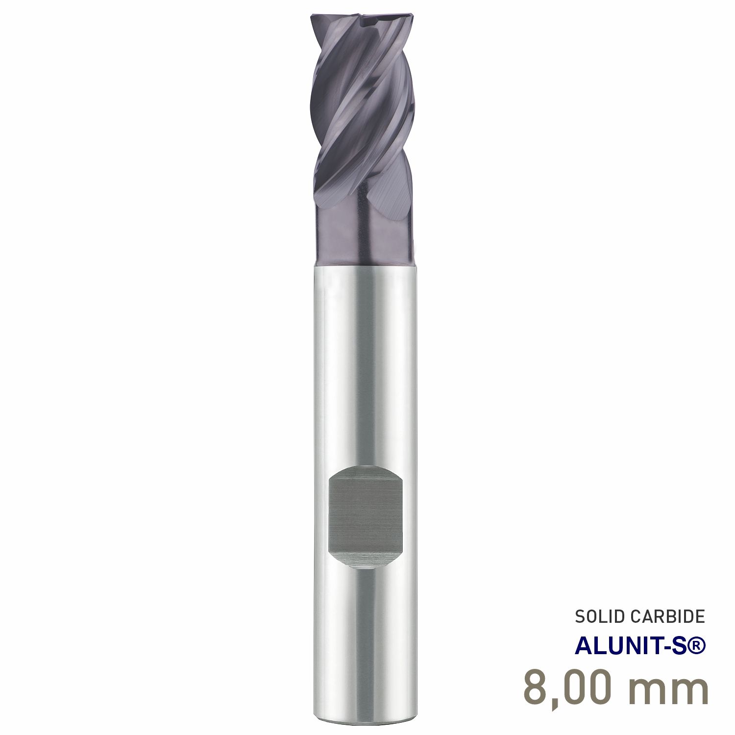 MAYKESTAG ECO Speedcut Solid Carbide Inox End Mill 8mm 4 Flute ALUNIT-S