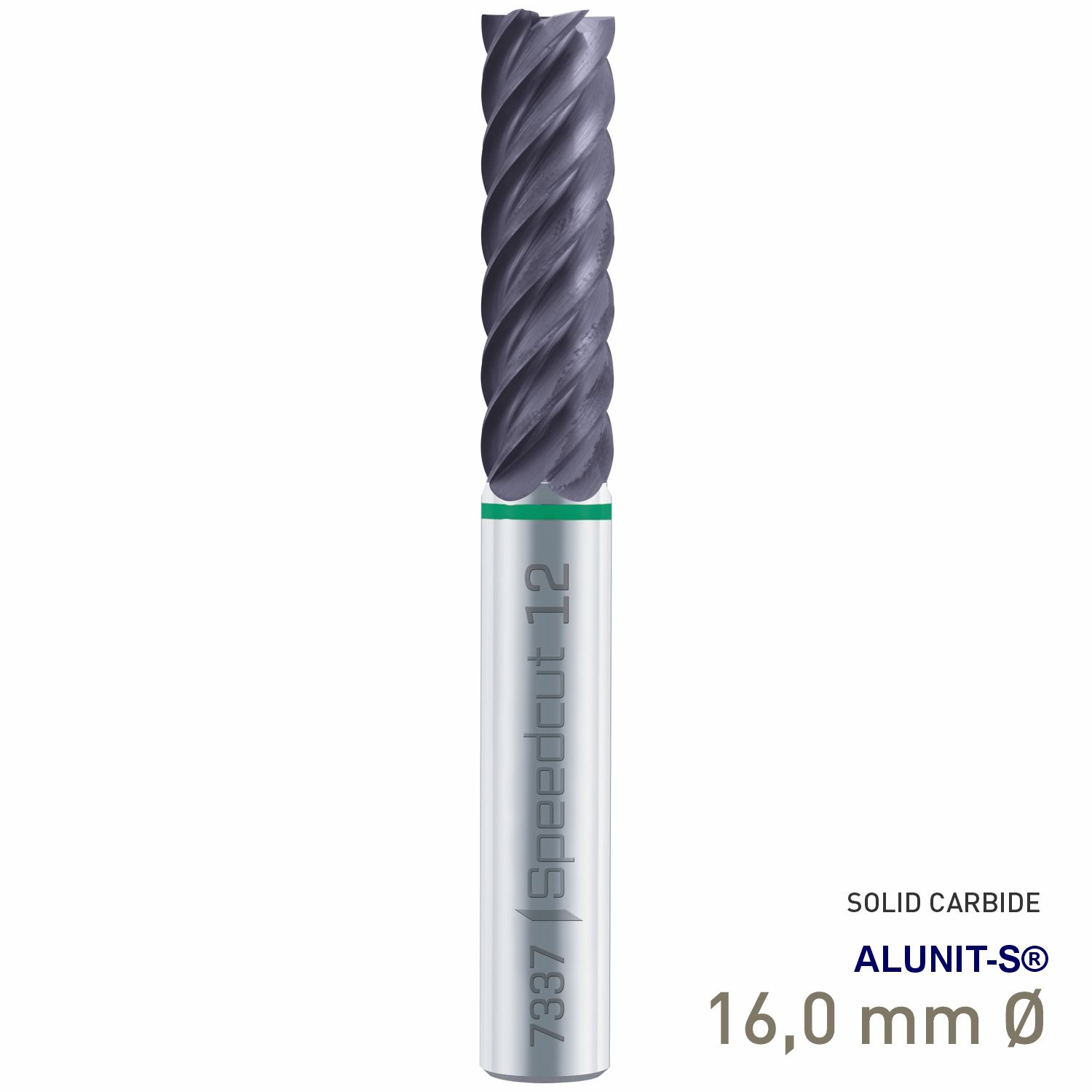 Multi Flute Finish End Mill Z8 16.0mm 45 Deg