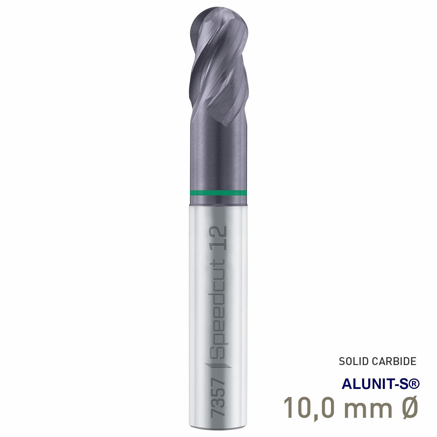 Scall Nose End Mill Sp Cut Univ. Z4 10.0 Din 6527lha Shank Din