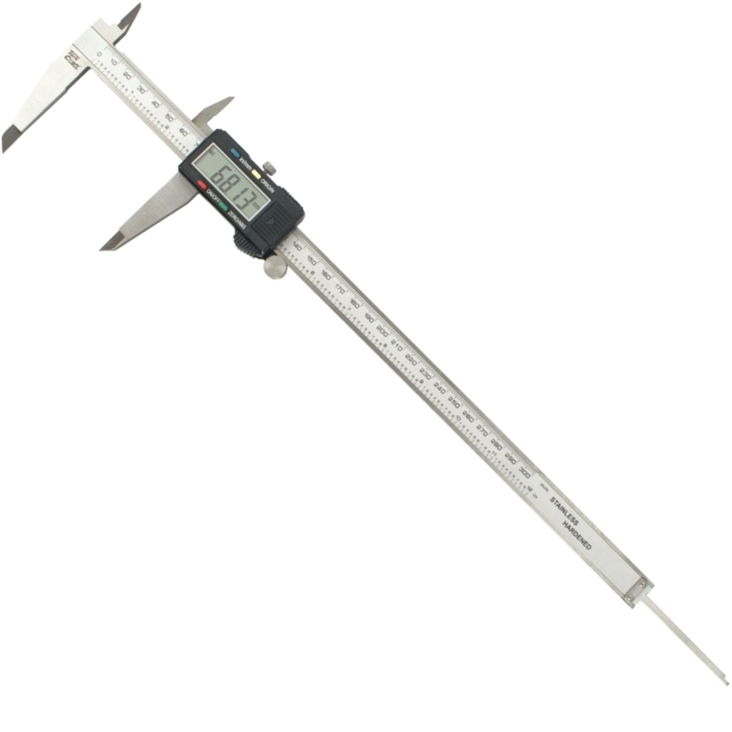 Vernier Digital 4 Key 300mm S/steel 0.01mm Acc. Abs Func. Metric / Inc