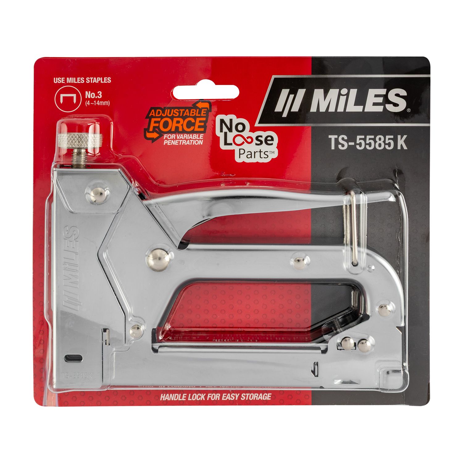 Staple Gun Metal Body Tension Adj 22g 4-14mm Jt21 Stap Reload Ind