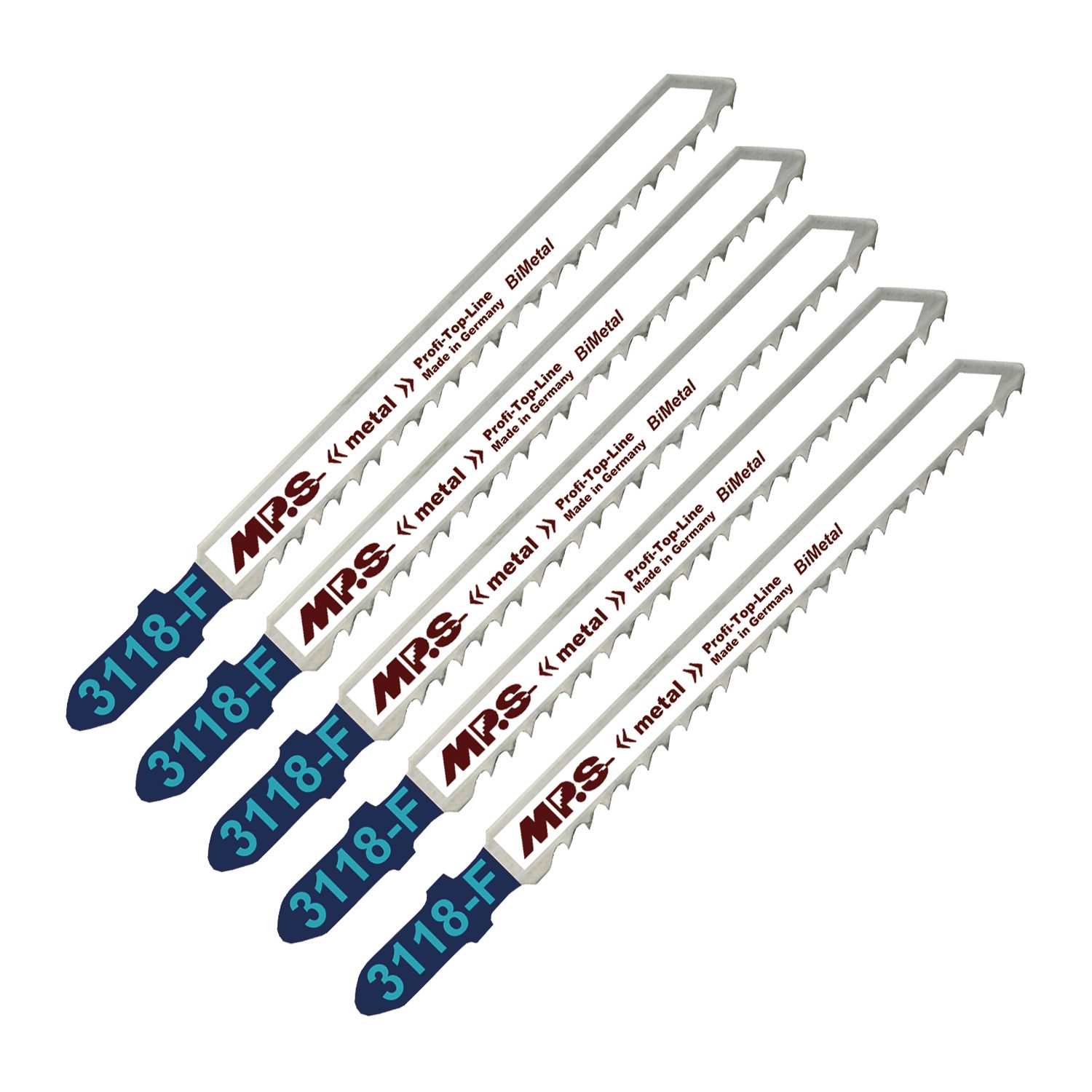 Jigsaw Blade Alum./plas 8tpi T-sh T127d