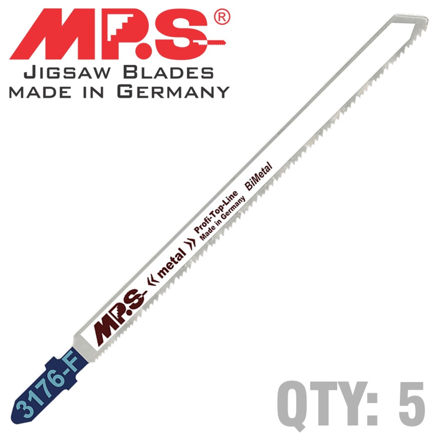 Jigsaw Blade Variable Pitch For Metal 132mm