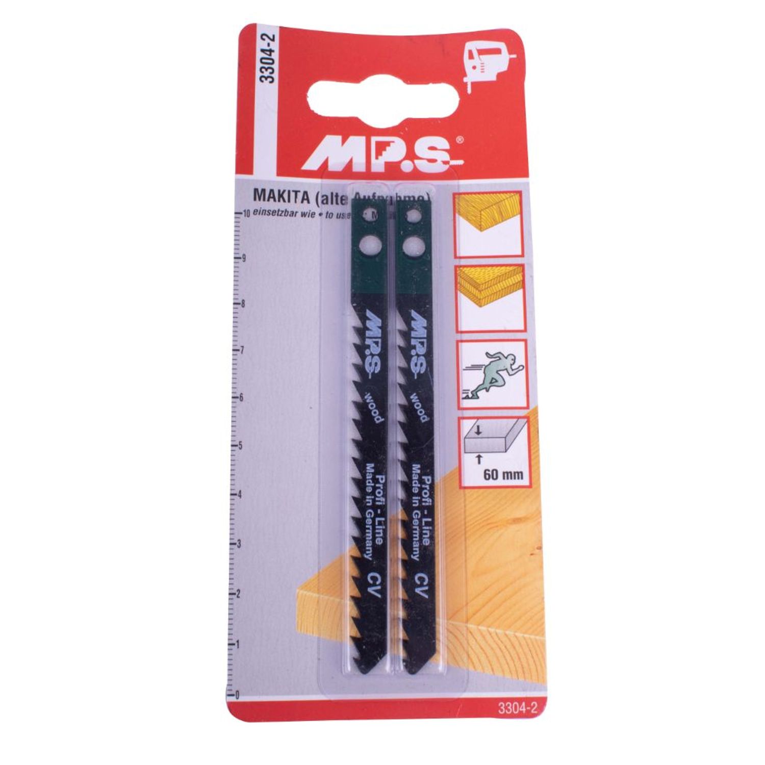 Jigsaw Blade Wood Makita Shank 100mm 6tpi