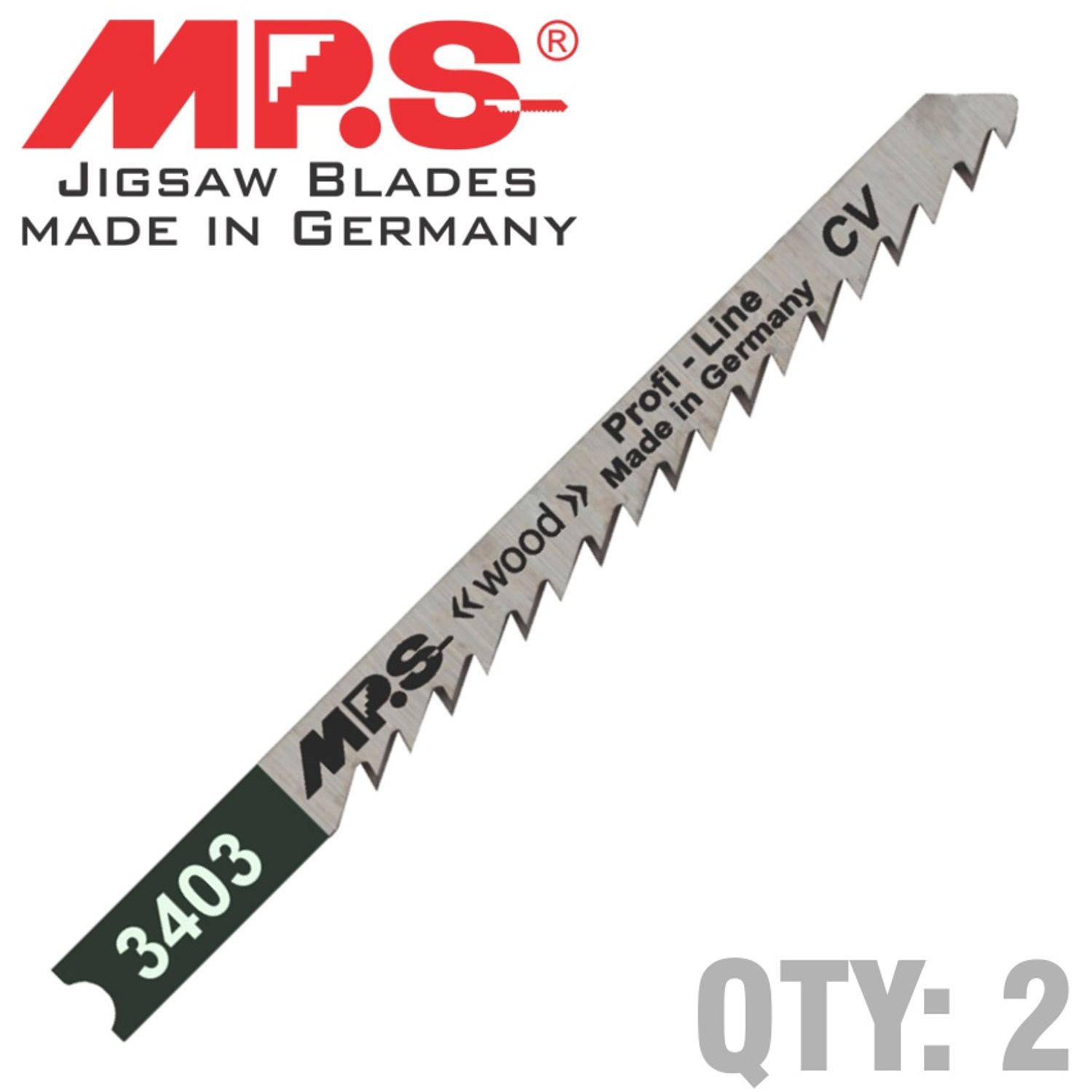 Jigsaw Blade Wood U-shank 6tpi 100mm