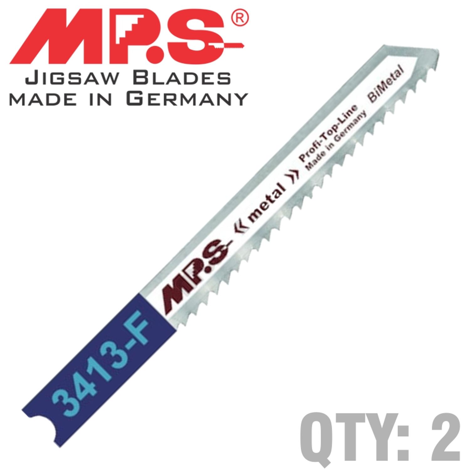 Jigsaw Blade Metal 70mm 12tpi B&d