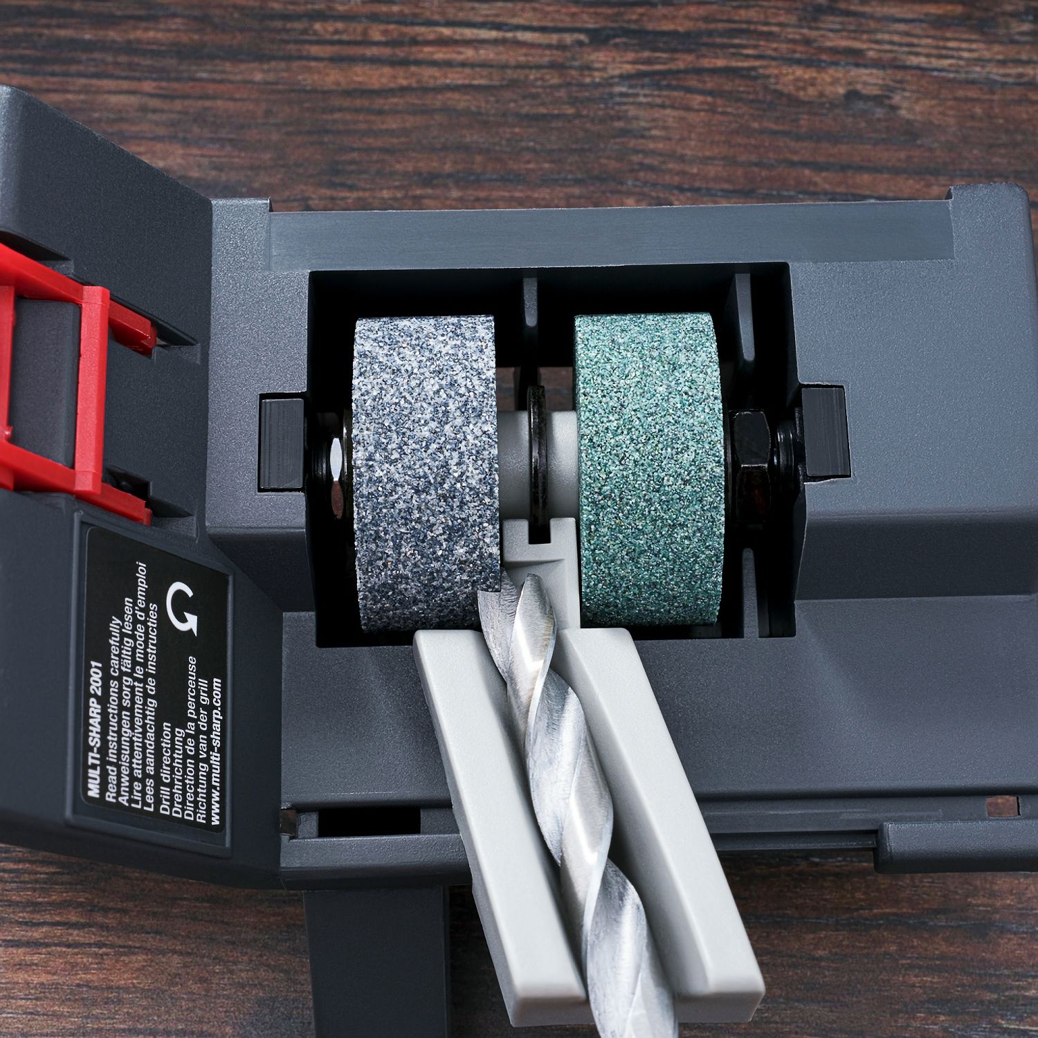 MULTI-SHARP Drill Bit Sharpener Attachment 3-13mm for HSS, Masonry, Wood Drill Bits and Chisels