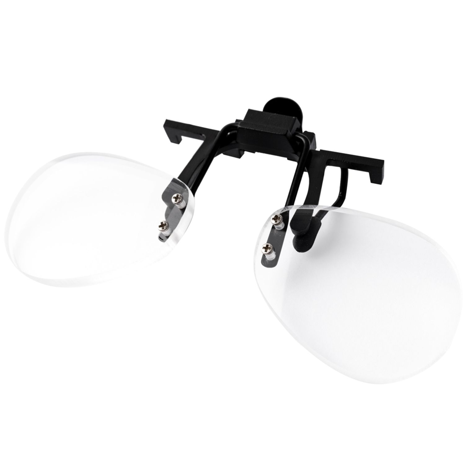 MULTI-SHARP Flip & Focus Clip-On Magnifier 2.5x In Plastic Sleeve