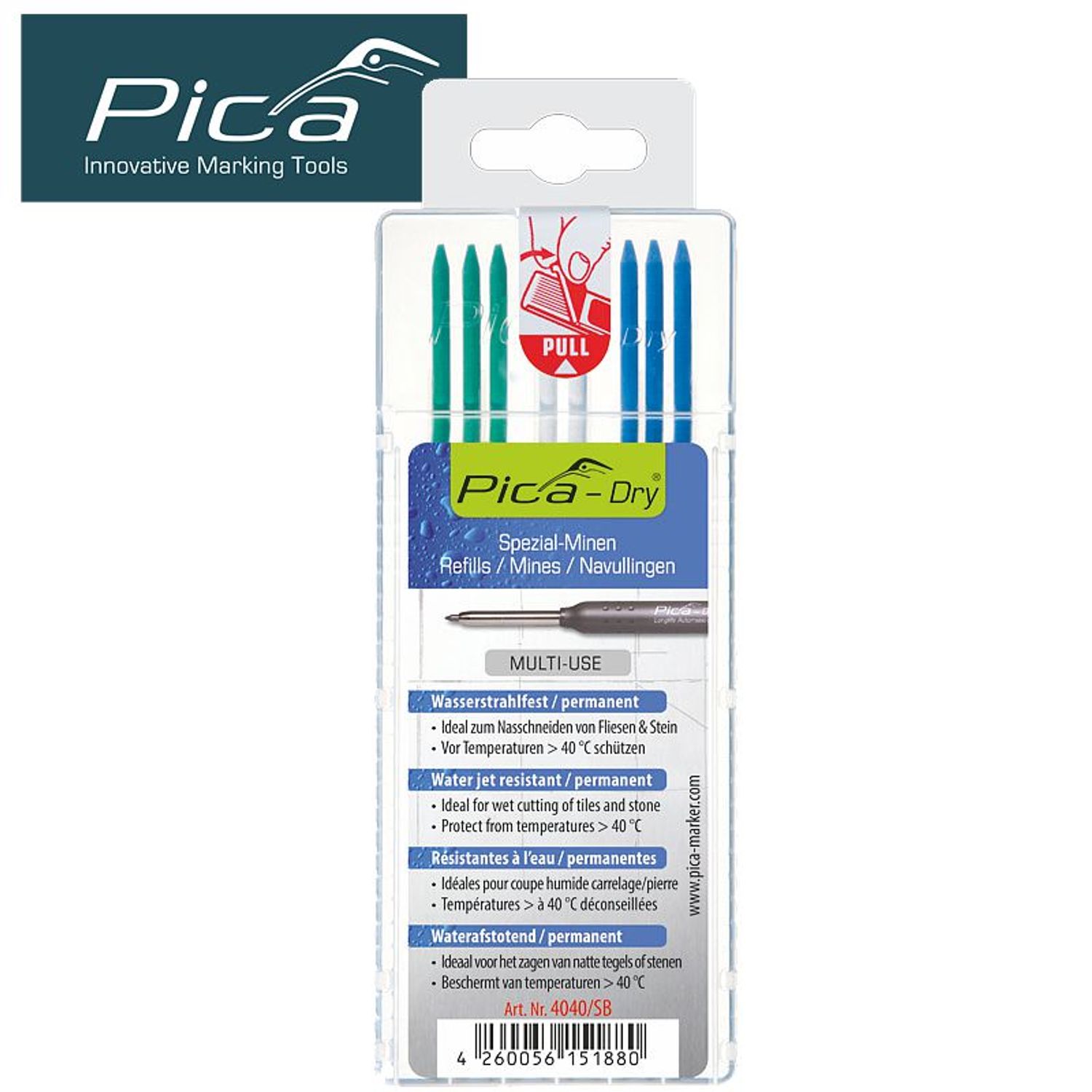 PICA Dry Refill 8pc Set In Blister