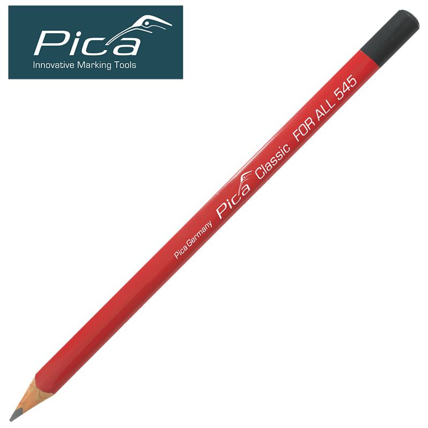 PICA Universal Marking Pencil Black 10pc