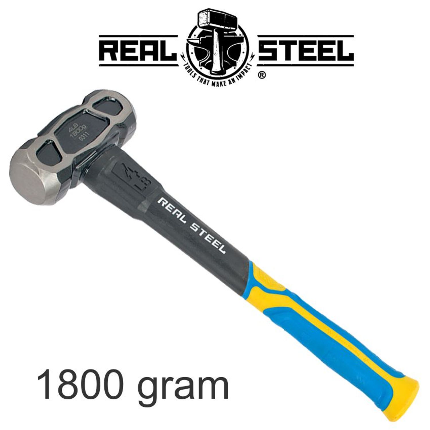 Hammer Club Unbreakable 1.8kg 4lb Graph. Handle