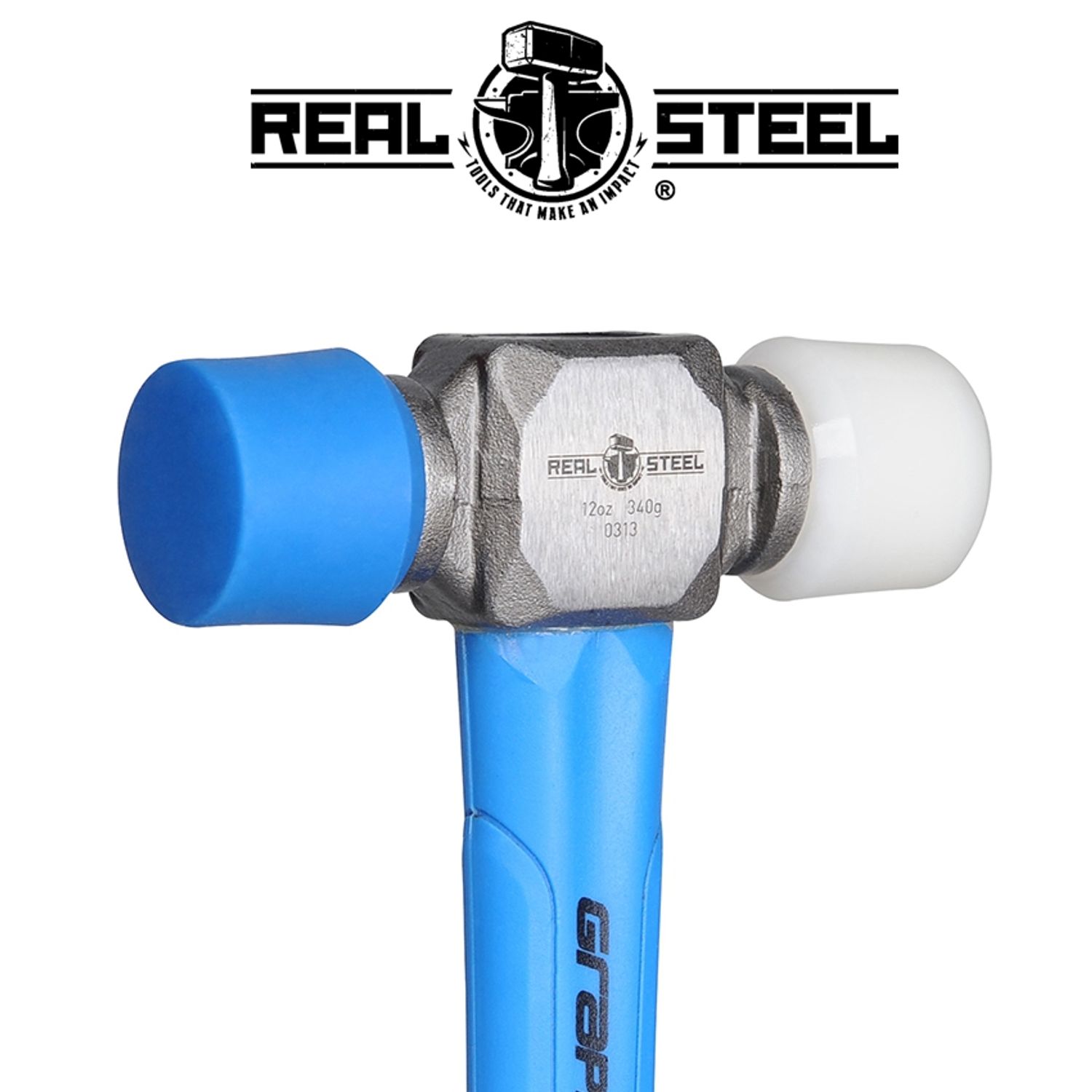 Hammer Mallet Plastic D/head 350g 12oz Graph. Handle