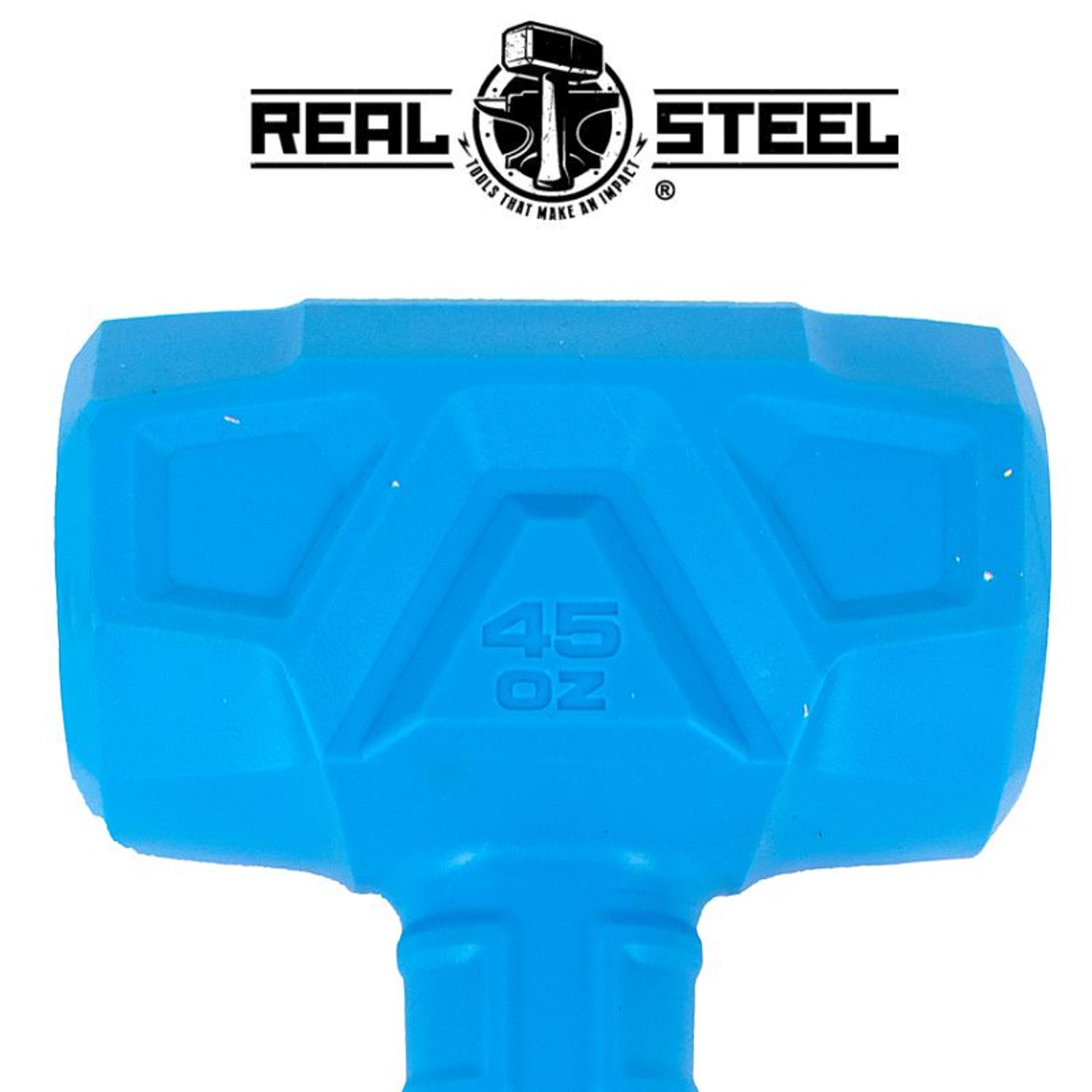 Hammer Dead Blow 1.27kg 45oz Graph. Handle REAL STEEL