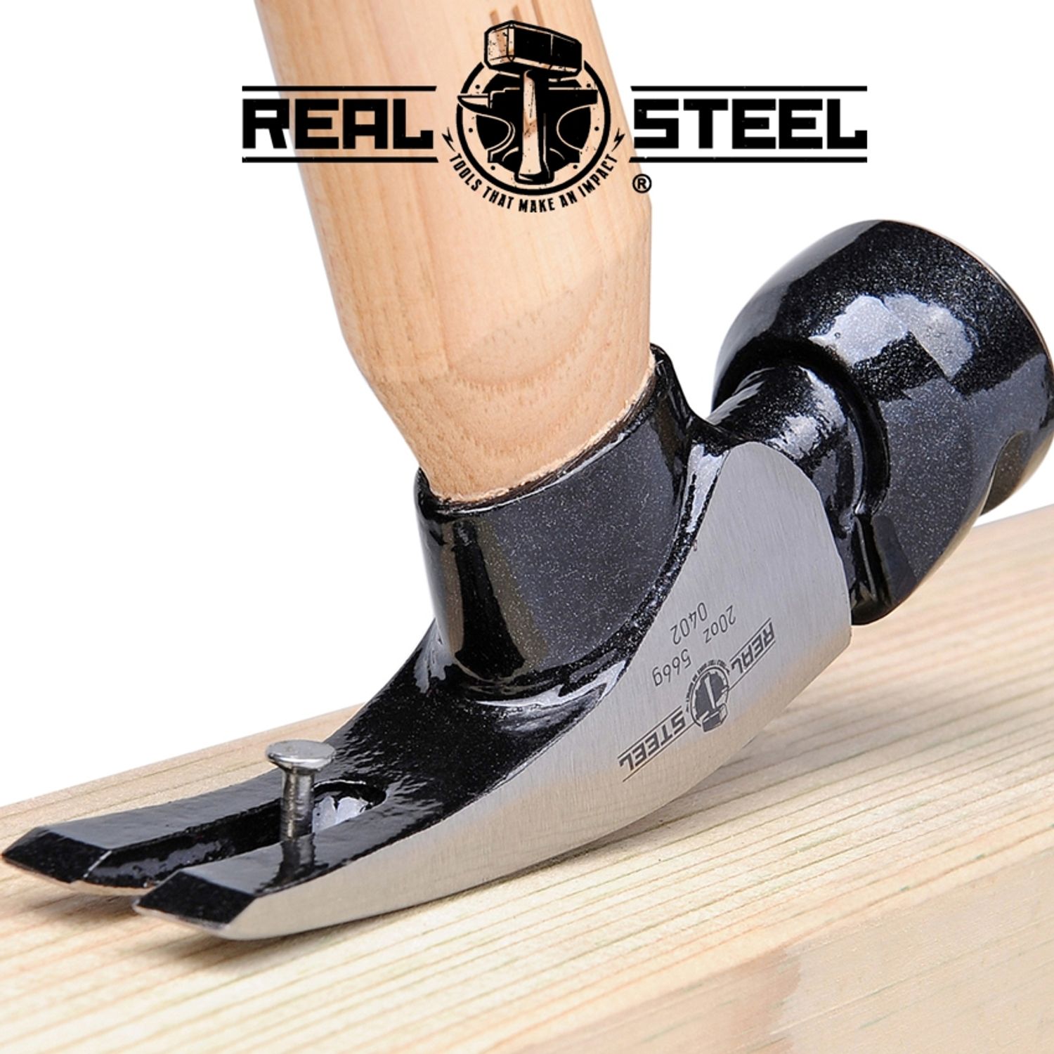 Hammer Claw Rip 570g 20oz Hick. Wood Handle