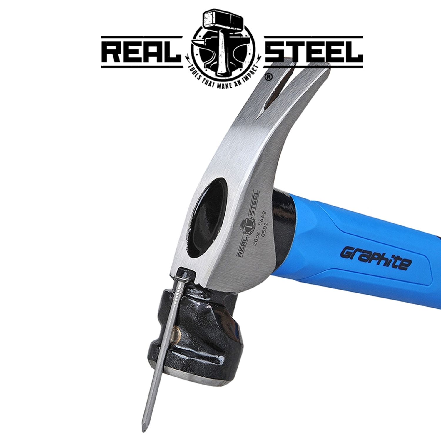 Hammer Claw Rip 570g 20oz Graph. Handle