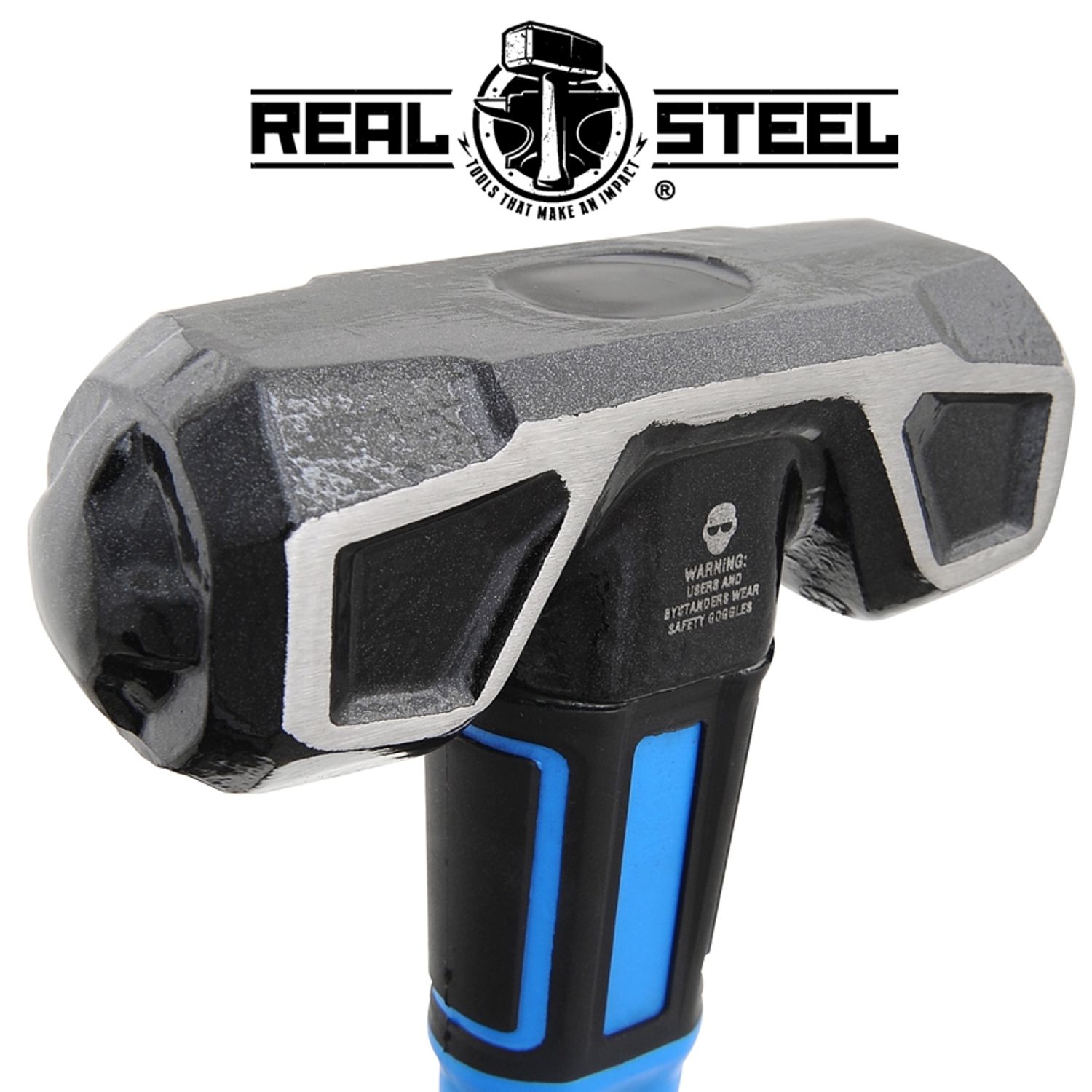 Hammer Sledge/cross Strike 1.8kg 4lb Graph. Handle REAL STEEL