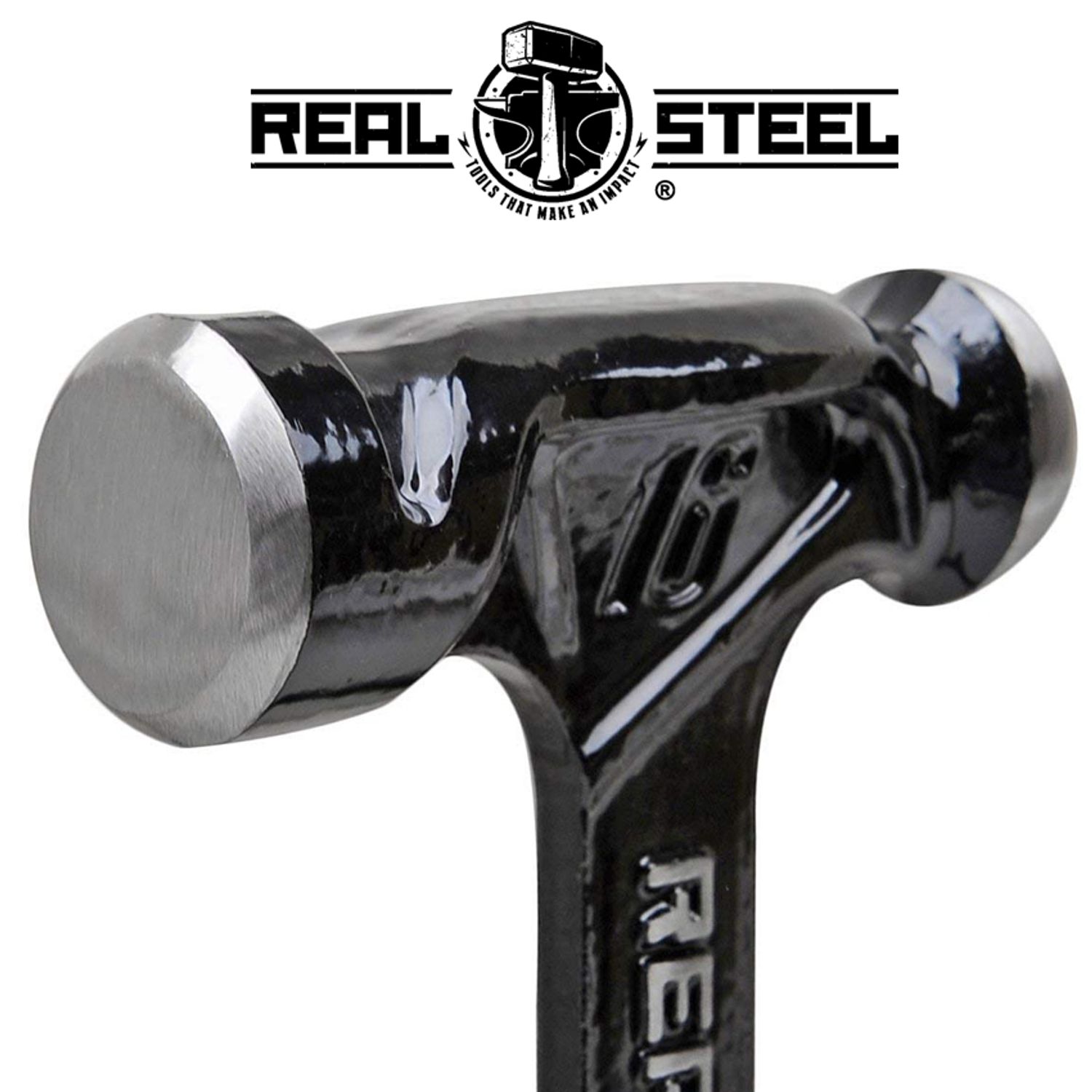 Hammer Ball Pein 450g 16oz Ultra Steel Handle REAL STEEL