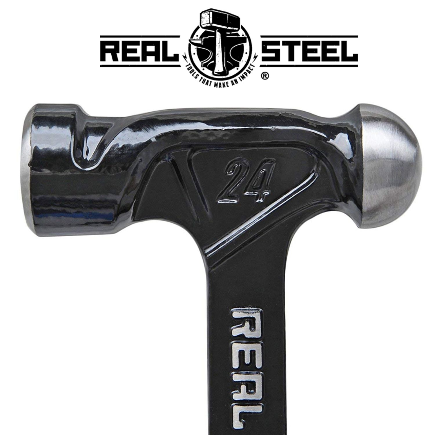 Hammer Ball Pein 700g 24oz Ultra Steel Handle REAL STEEL