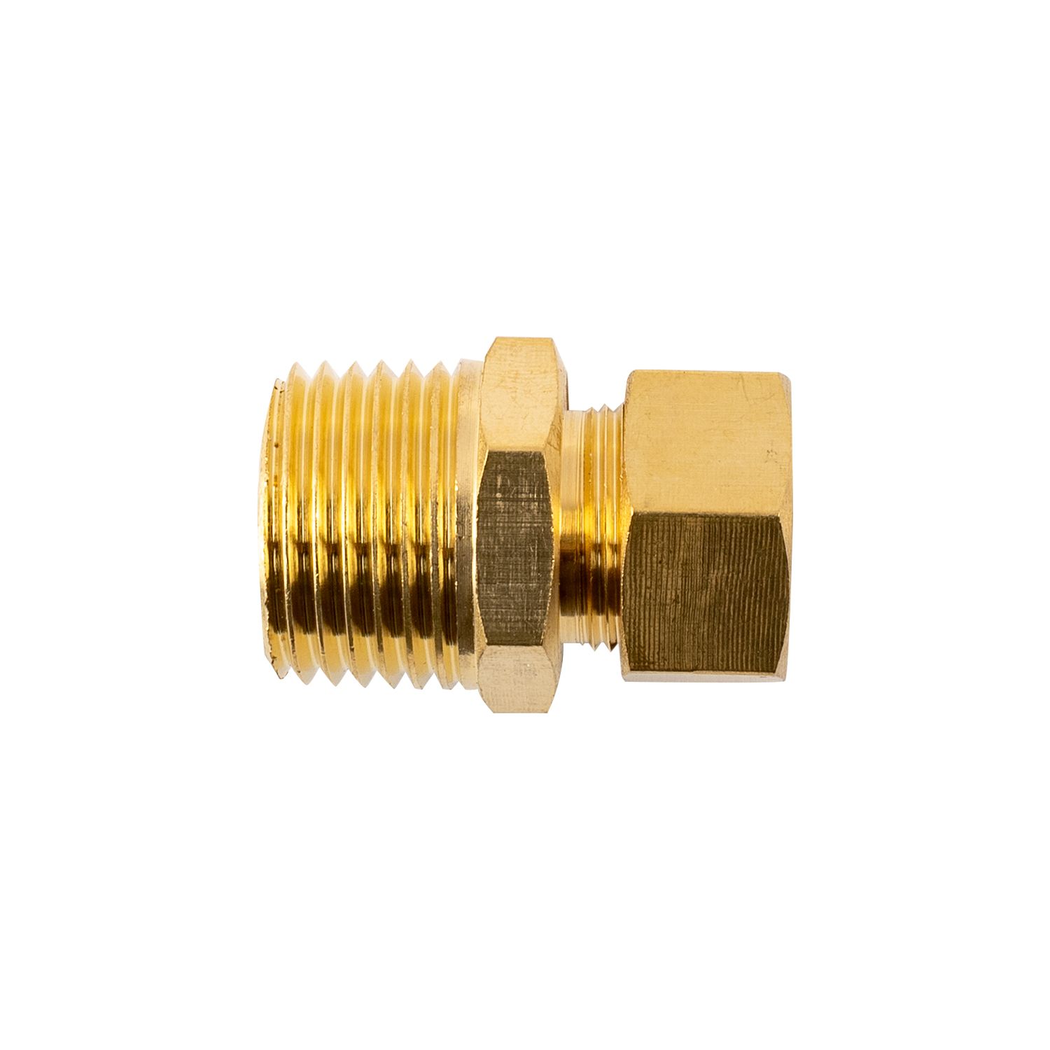 Brass Conical Str. 1/2' Tube X 1/2' M