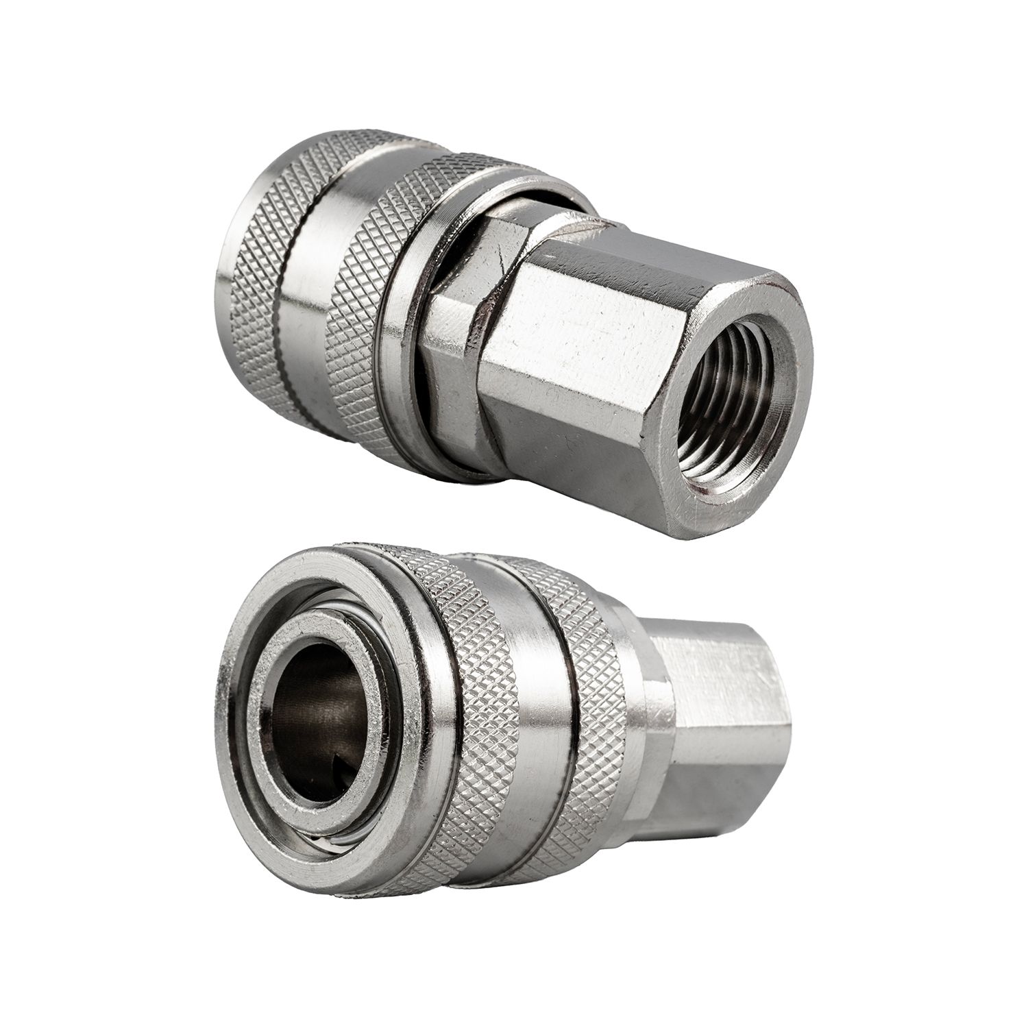 Quick Coupler Aro Style Brass N/plated 1/4' Female