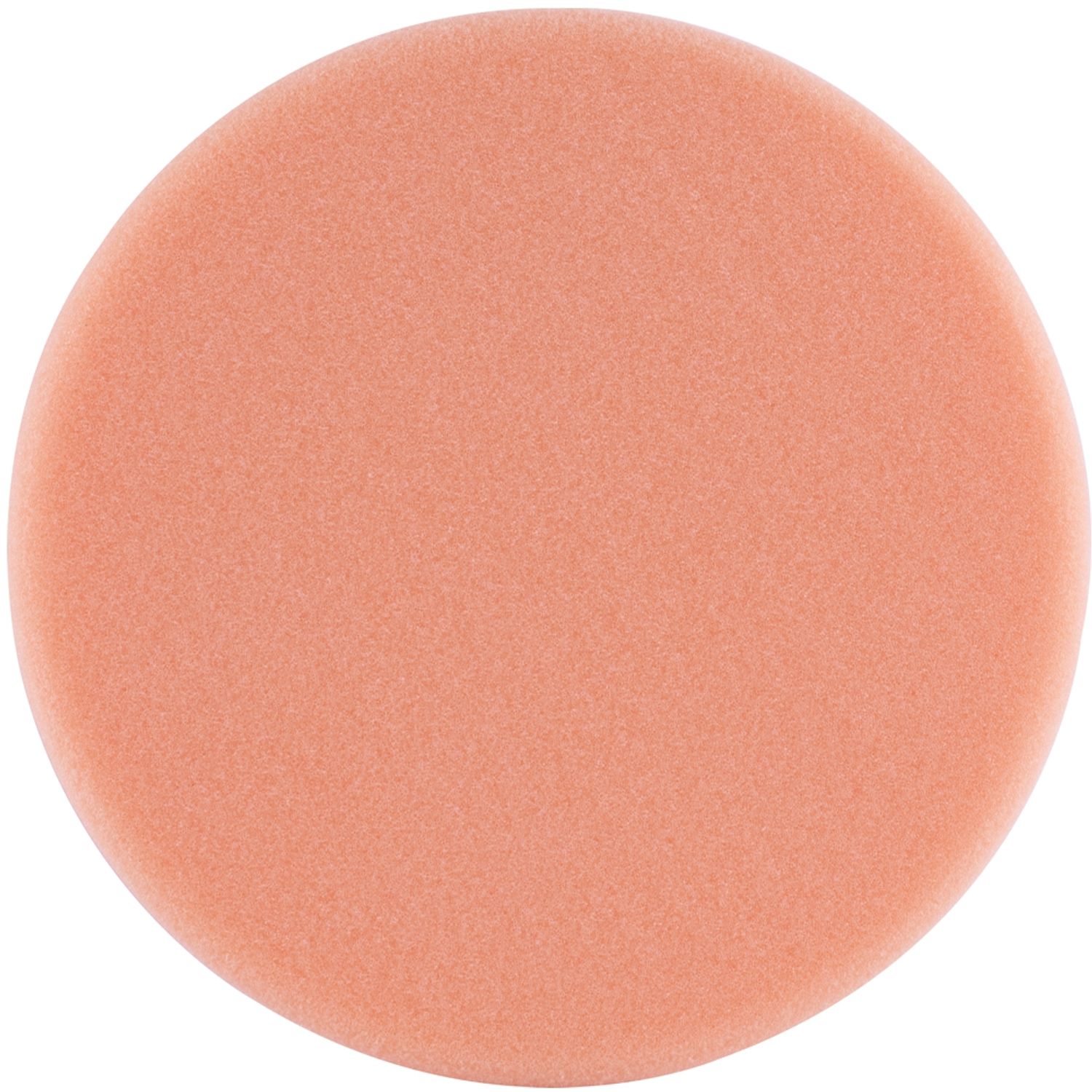 Foam Pad Hook And Loop Orange Sponge 150mm 6' Light Compounding