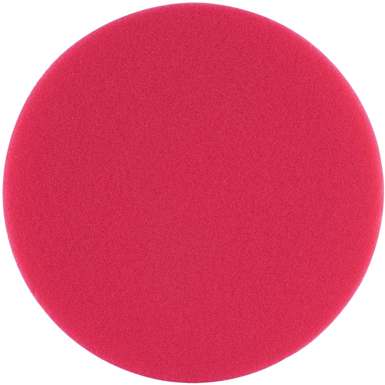 Foam Pad Hook And Loop Red Sponge 150mm 6" Ultra Finishing