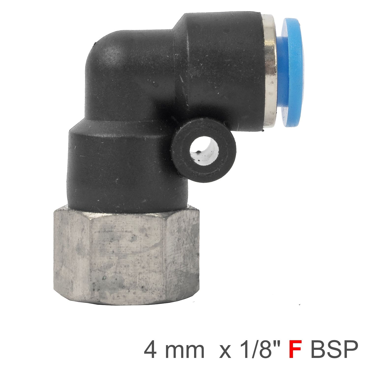 Pu Hose Fitting Elbow 4mm-1/8 F