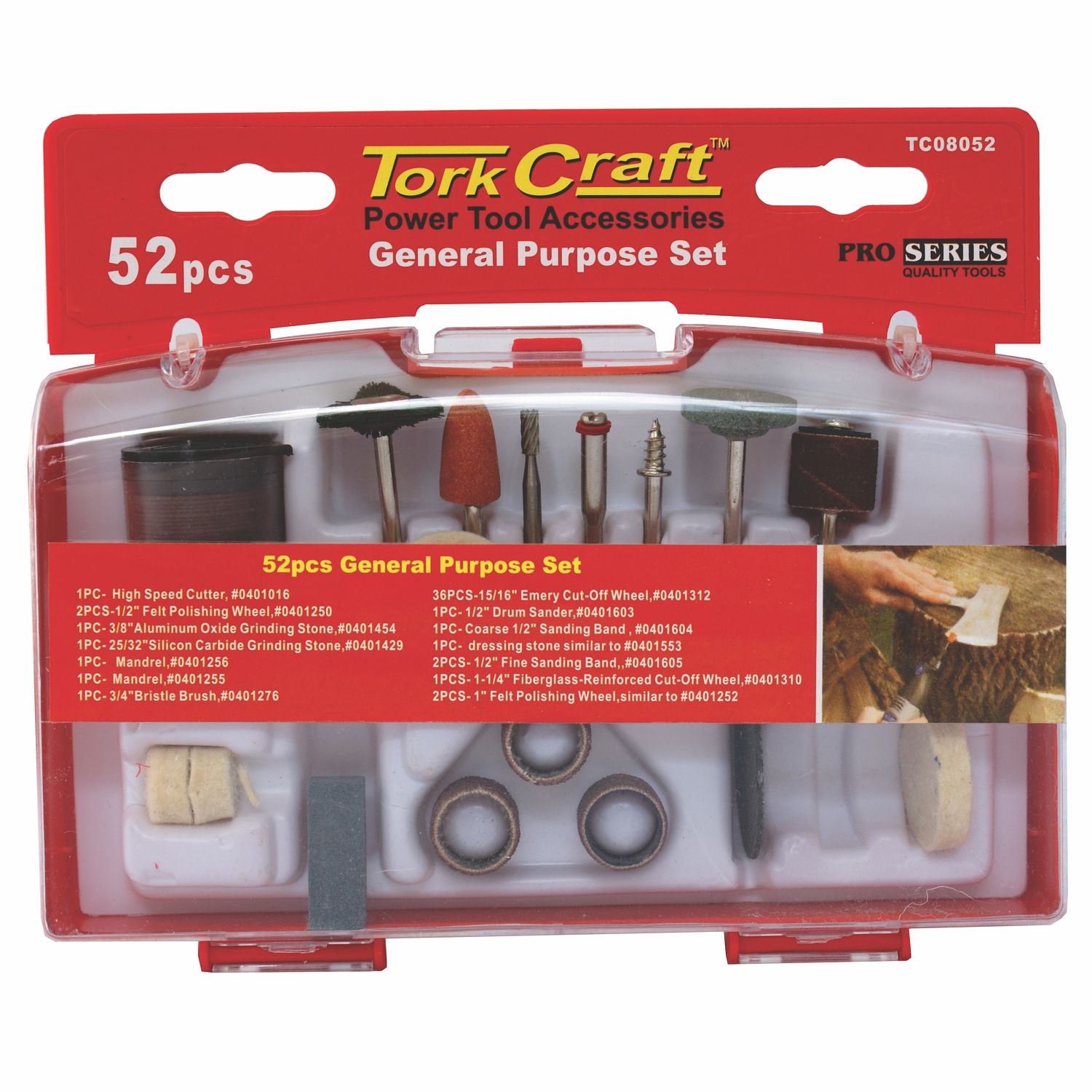TORK CRAFT General Purpose Set 52 Piece Mini