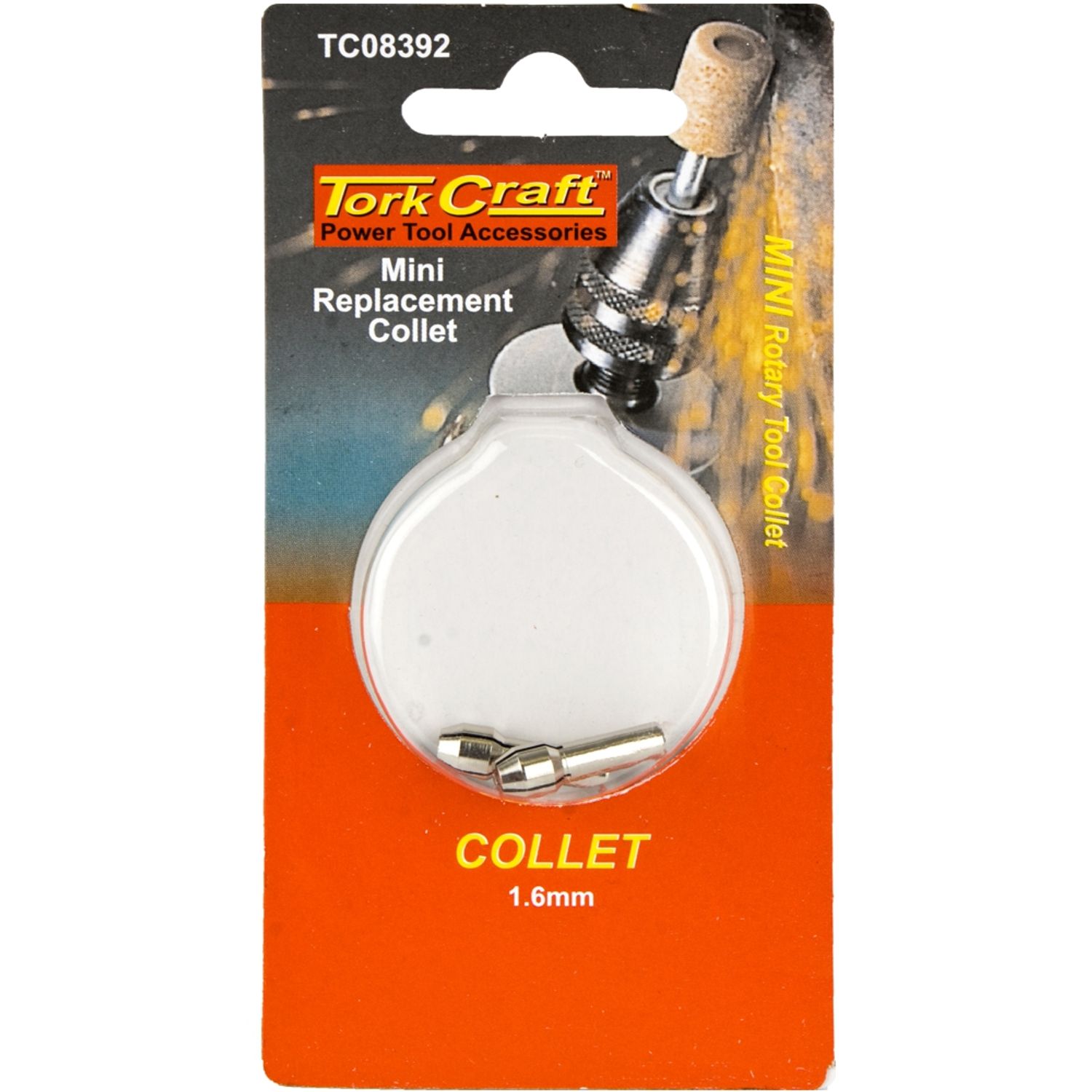 TORK CRAFT Mini Replacement Collet 1.6mm 2pc
