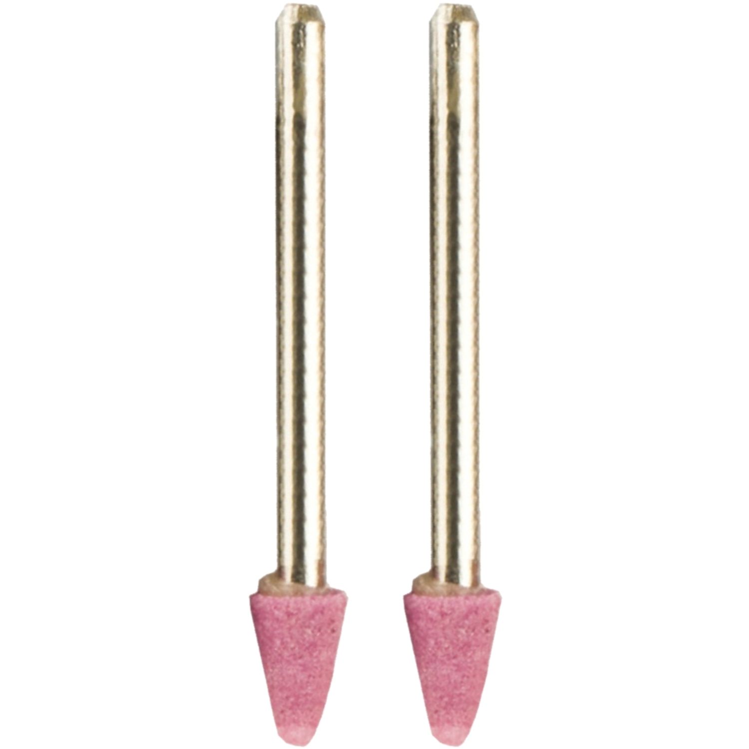 TORK CRAFT Mini Grinding Stone 6.4mm Cone 3.2mm Shank 2 Piece