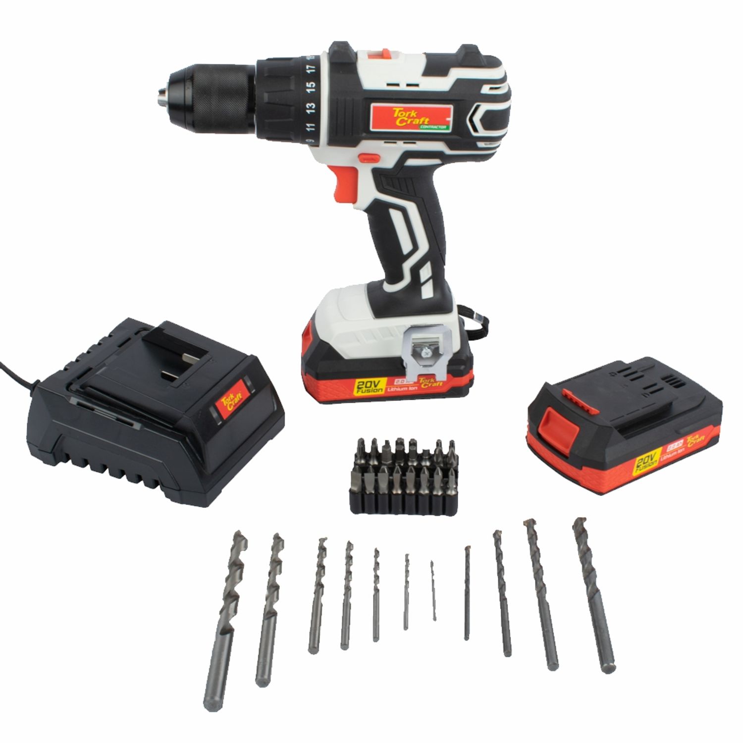 Imp. Drill Driver Id13 20v 13mm 0-1750rpm 50nm 2 X 2.0 Ah Bat Std Char