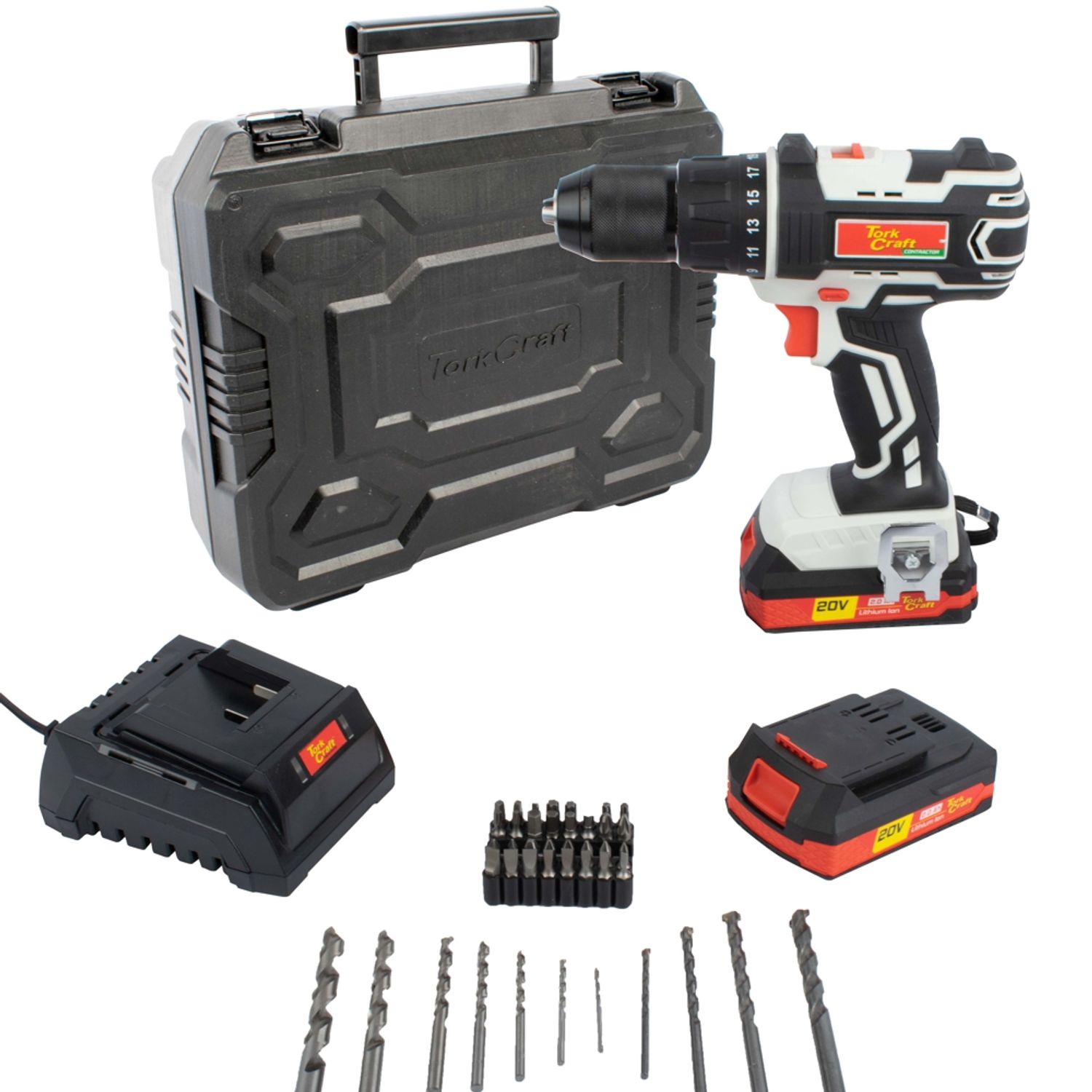 Imp. Drill Driver Id13 20v 13mm 0-1750rpm 50nm 2 X 2.0 Ah Bat Std Char