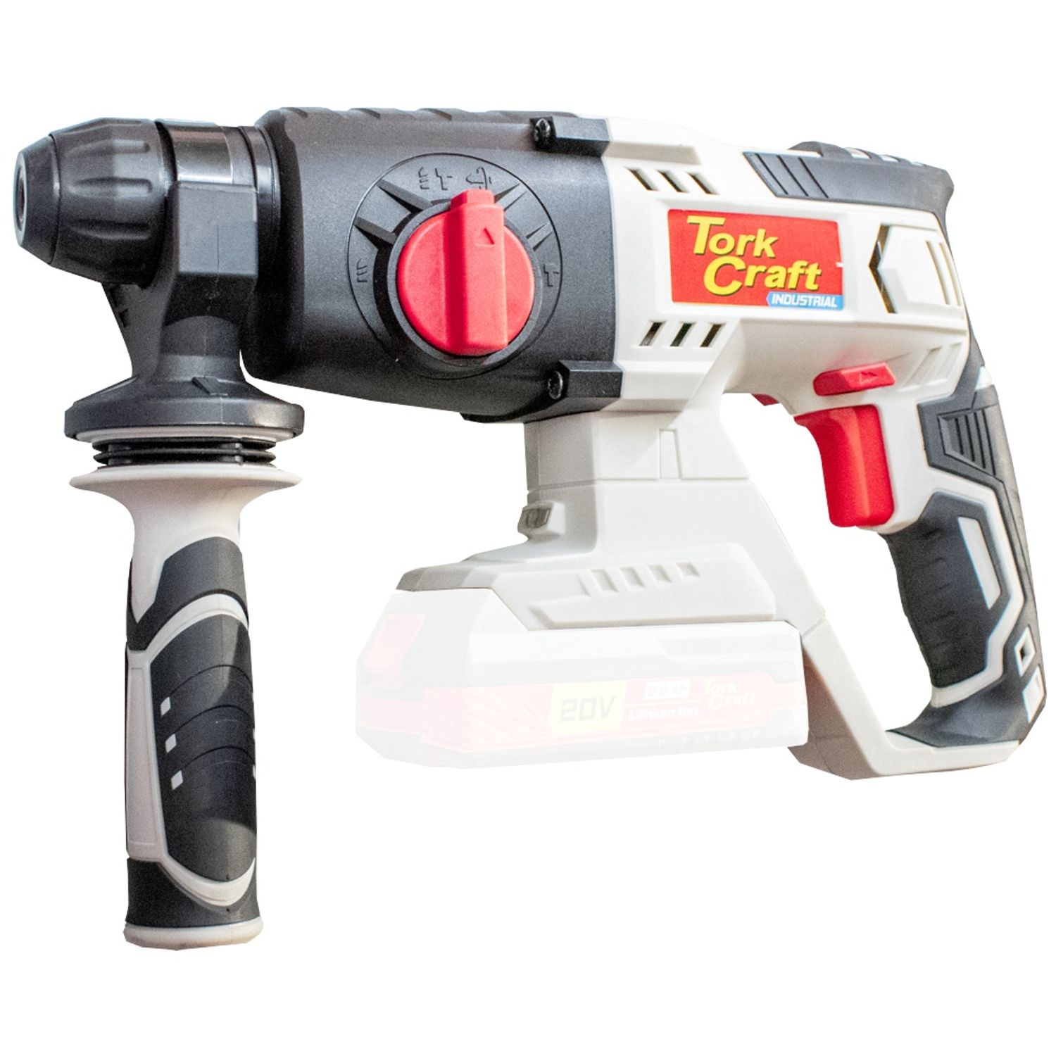 Rotary Hammer Rh500 20v Sds Plus 0-1500 Rpm 5500 Bpm 4 Func. Bare Tool