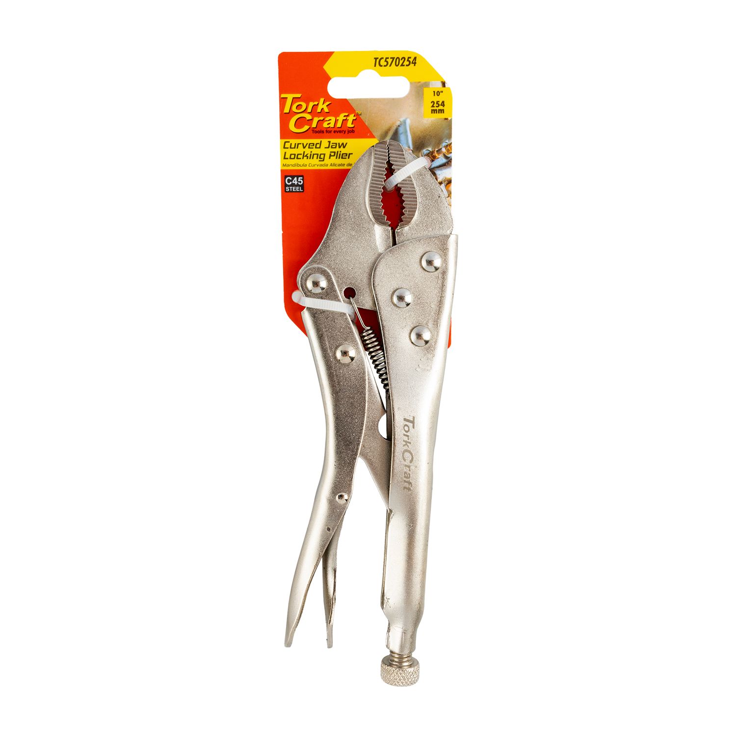 Plier Locking Curved Jaw 254mm