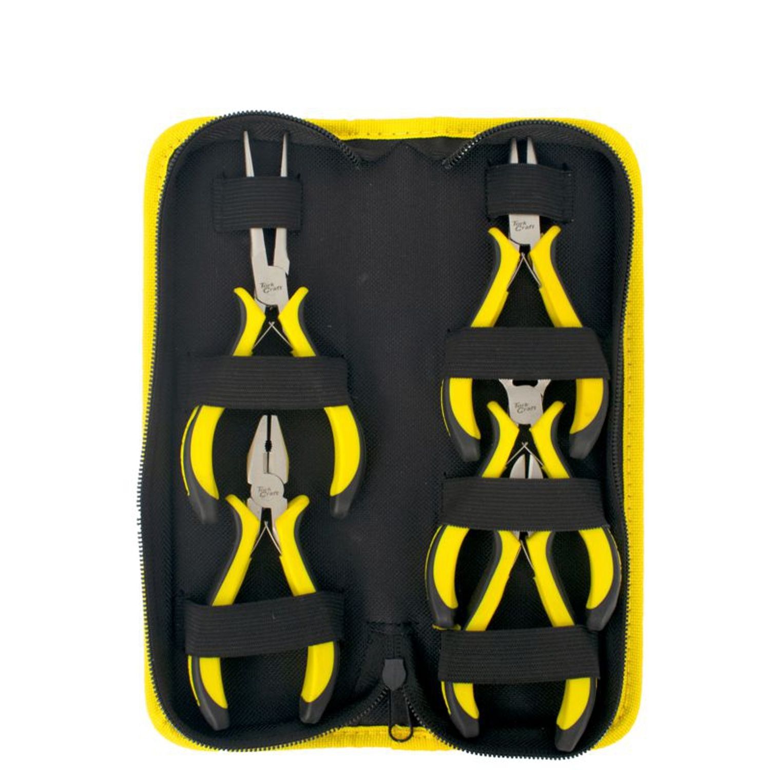 TORK CRAFT  TC603005 5pc Mini Plier Set With Carry Bag Micro