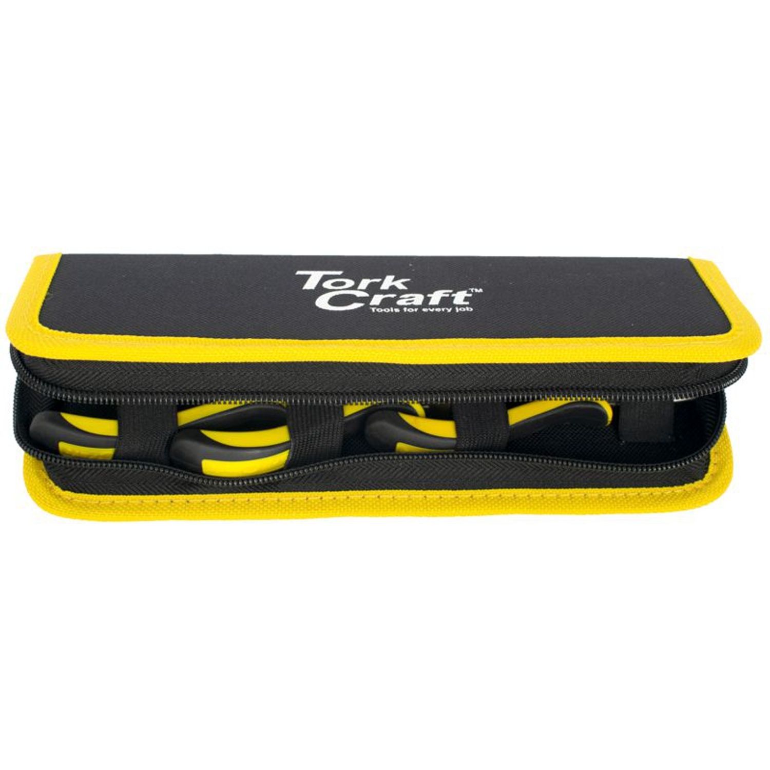 TORK CRAFT  TC603005 5pc Mini Plier Set With Carry Bag Micro