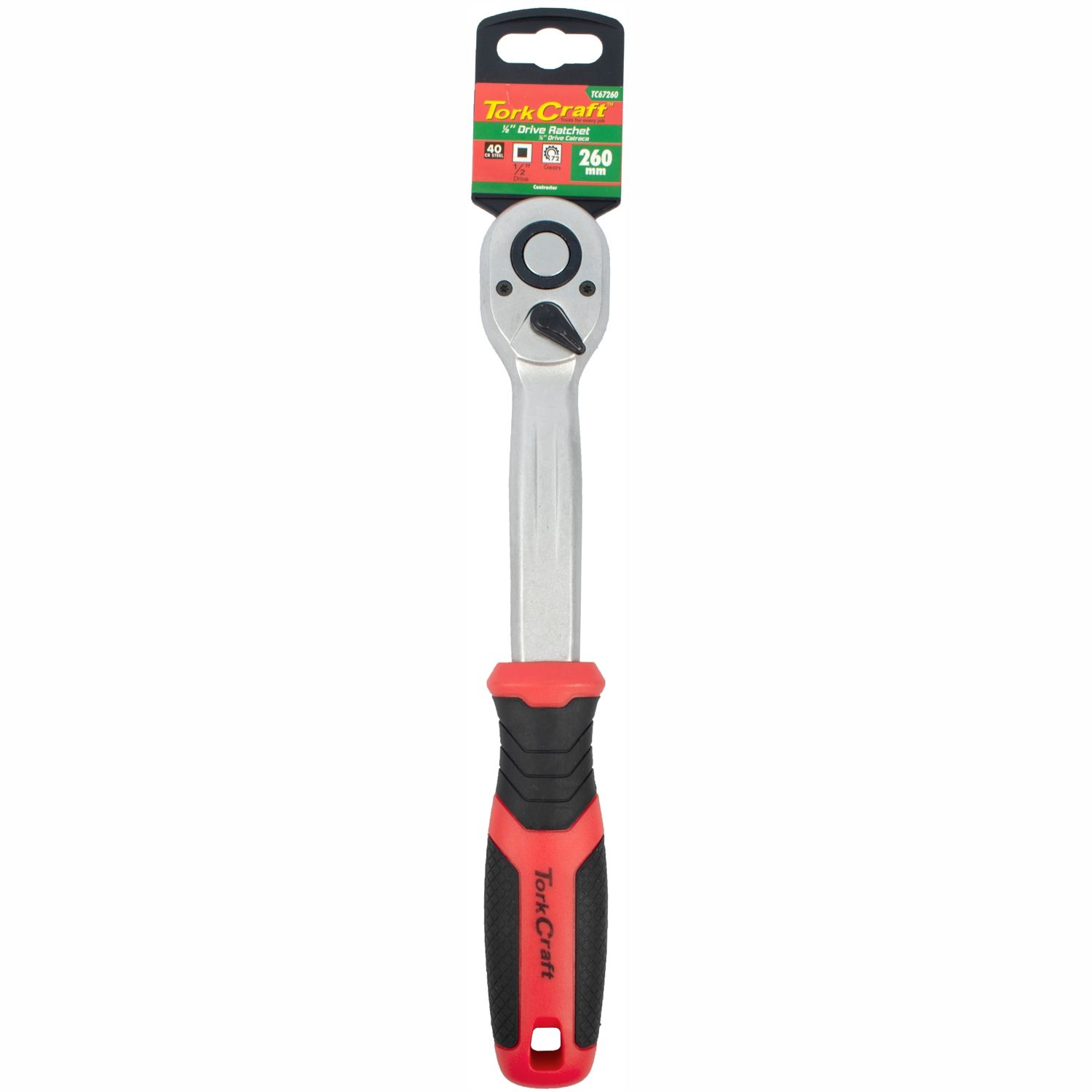 Ratchet 260mm 1/2'dr Offset Ergonomic Grip