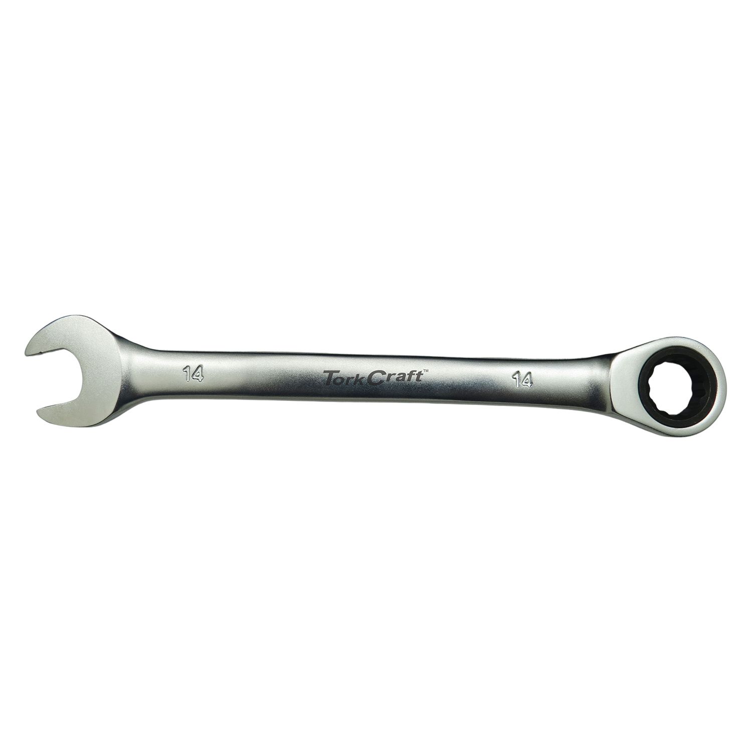 Combination Ratchet Wrench 14mm Fixed Head Spanner