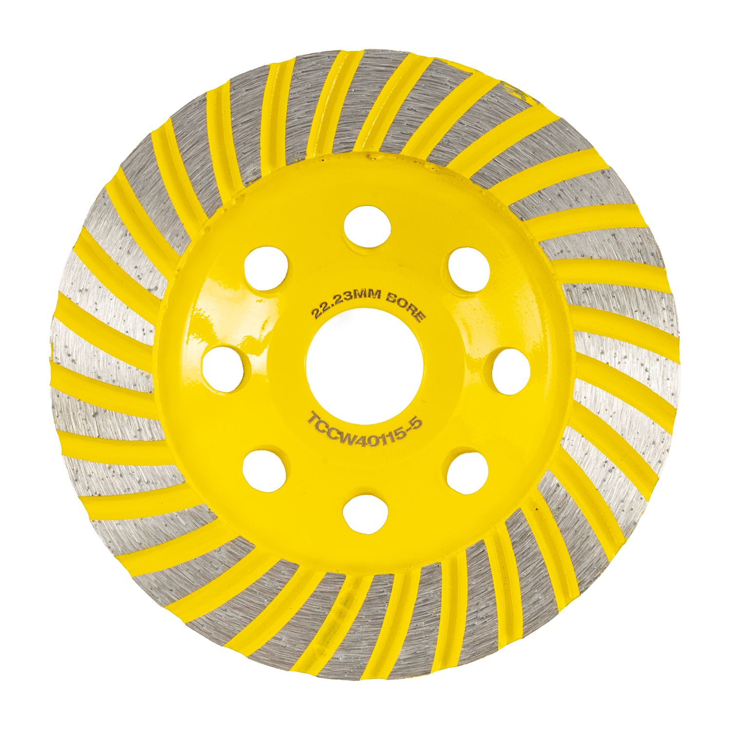 Dia. Cup Wheel 115mm X 22,23mm Turbo Cold Pressed Economy
