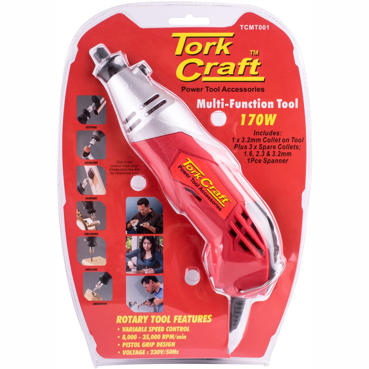 Mini Tool 230v 170w Rotary Variable Speed 8000 - 35000 Rpm