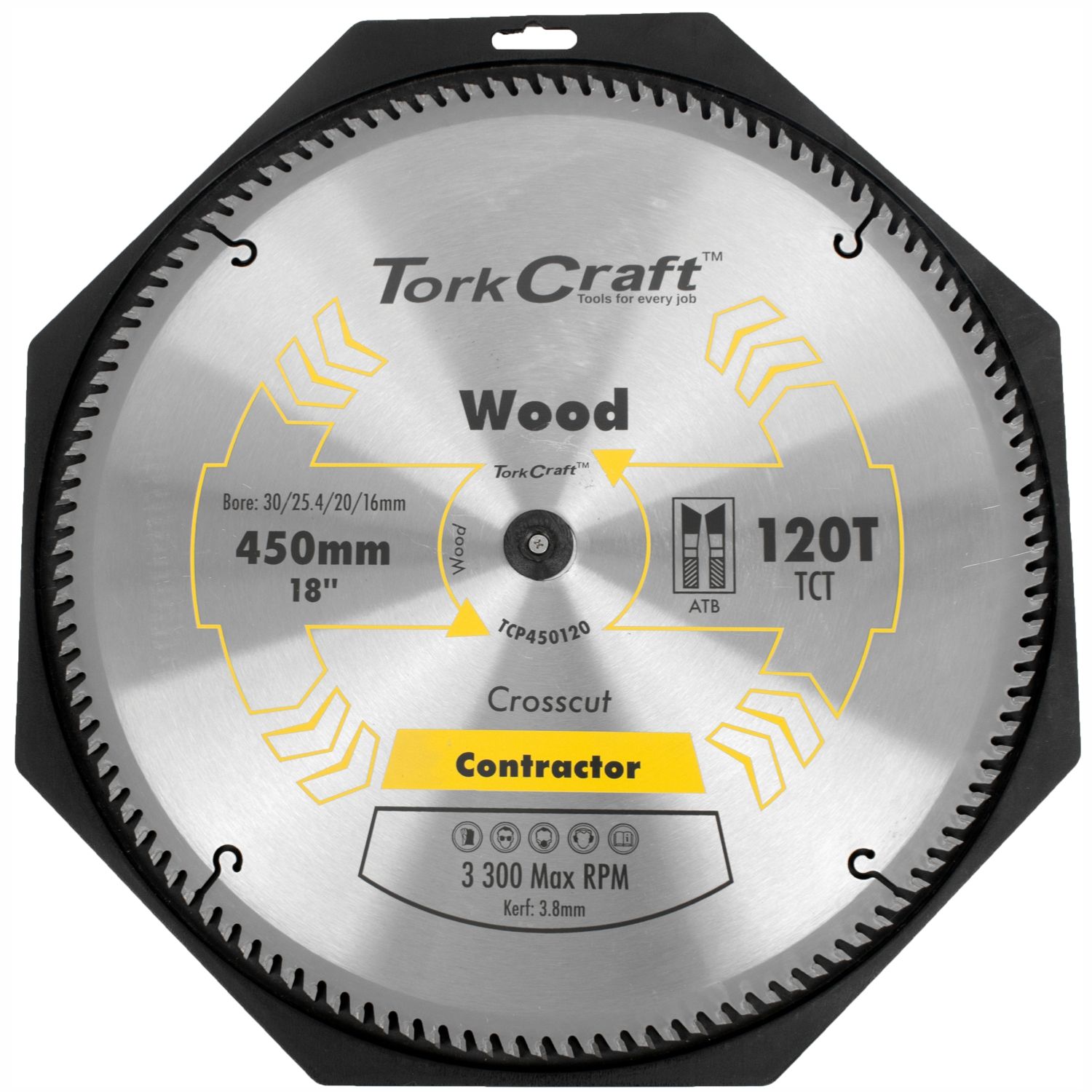 Blade Contractor 450 X 120t 30/1 Circular Saw Tct