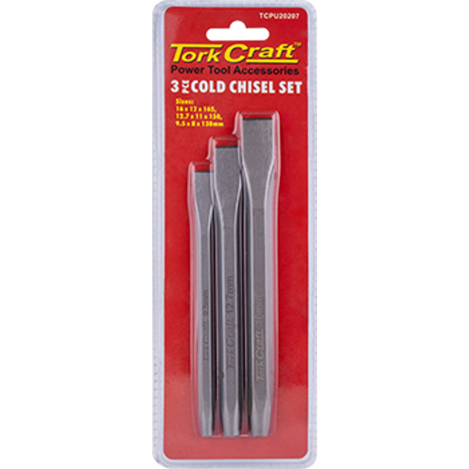 TORK CRAFT Cold Chisel 3pc