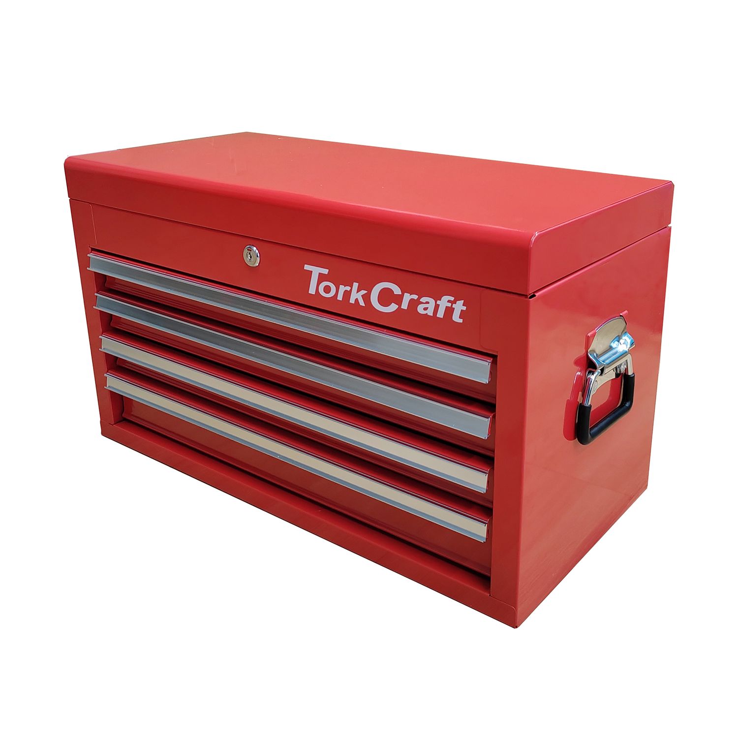 TORK CRAFT Empty 4-Drawer Top Tool Box with Top Tray 660 x 310 x 380mm TCTB002