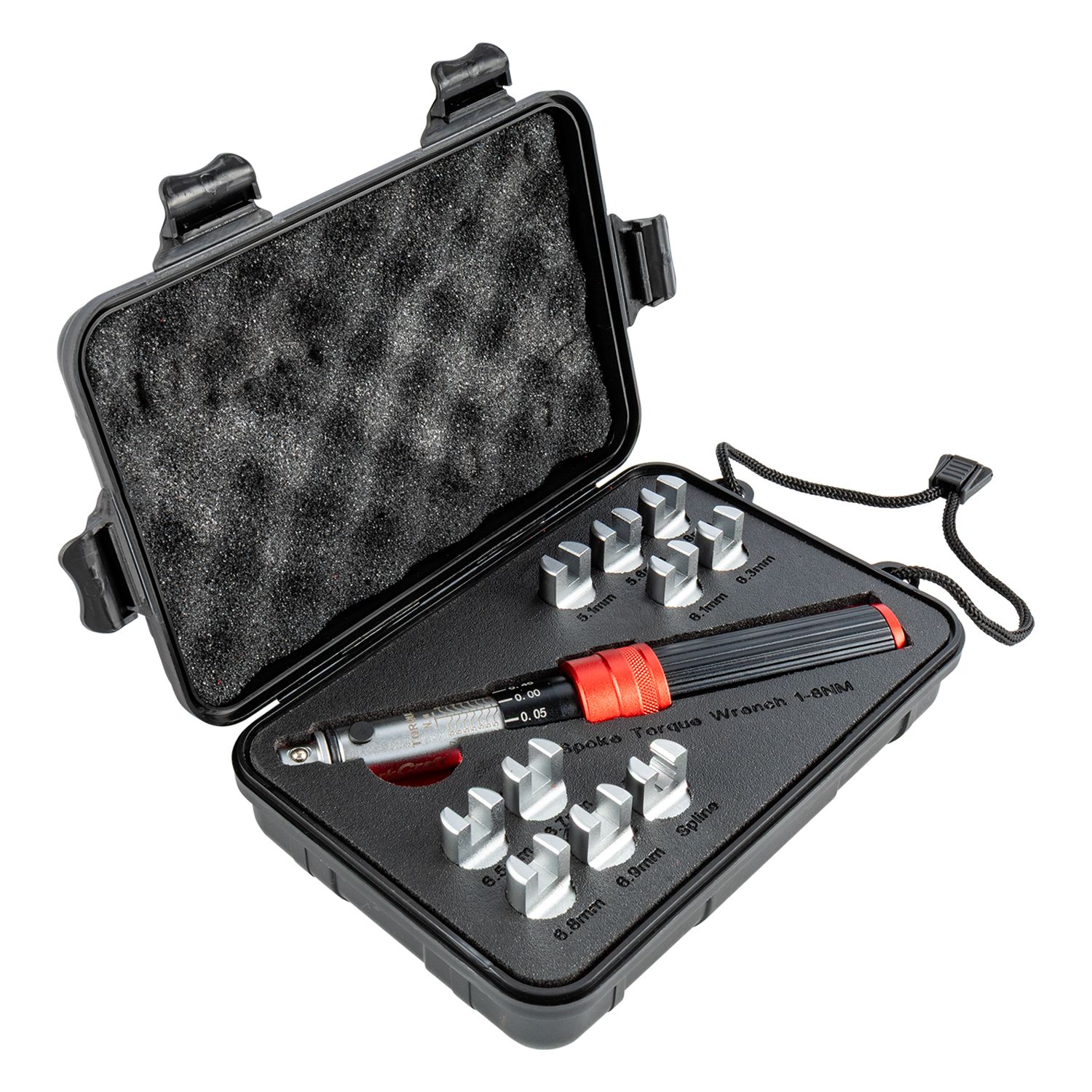 Spoke Torque Wrench 0-8nm Set 11pcs With 160mm Torque Wrench