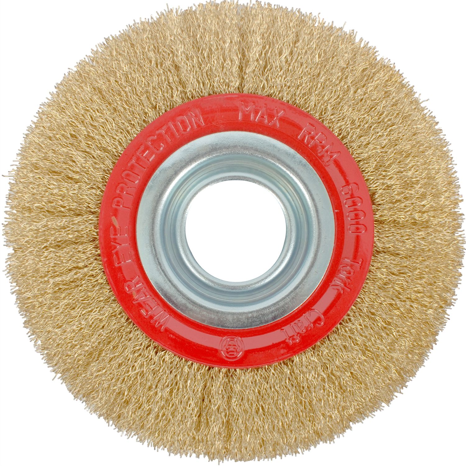 Wire Wheel Brush 150 X 25mm Bench Grinder Blister