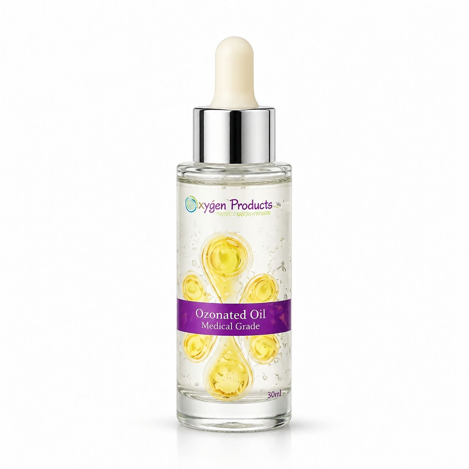 Oxygen Products Pure Gold Medical Grade Ozonated Oil – 30ml